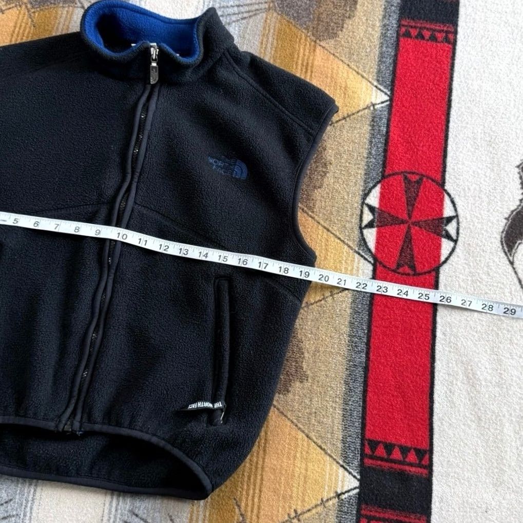 The North Face VINTAGE The North Face Fleece Vest Men’s Small Black Blue USA Made 90s Outdoor Size US S / EU 44-46 / 1 - 7 Thumbnail