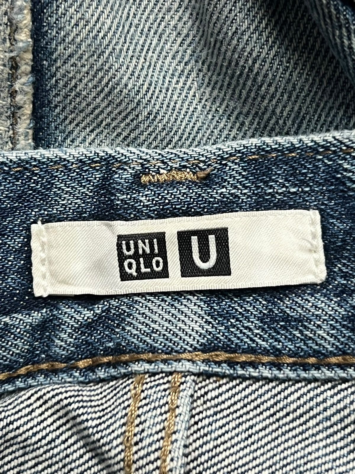 Uniqlo Vintage Uniqlo Japan - Faded Mud Wash, Distressed Denim Size US 32 / EU 48 - 8 Thumbnail