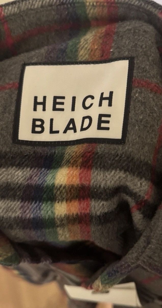 Other NWT HEICH BLADE Shirt "IMAGINE" Tailleur Flannel Size US L / EU 52-54 / 3 - 8 Thumbnail