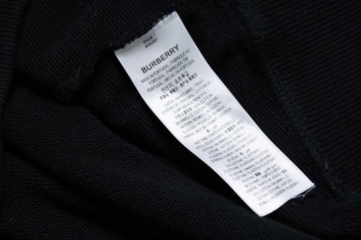 Burberry Burberry, black hoodie with checkered print Size S / US 4 / IT 40 - 6 Thumbnail