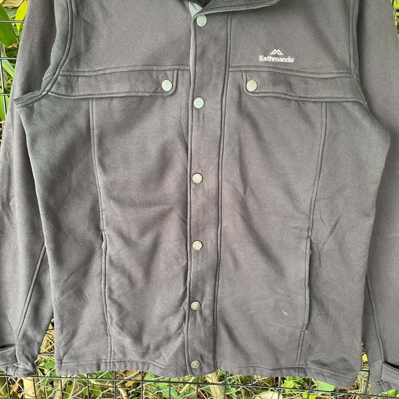 Kathmandu × Vintage Vtg Kathmadu Black Button Up Jacket Size US M / EU 48-50 / 2 - 3 Thumbnail
