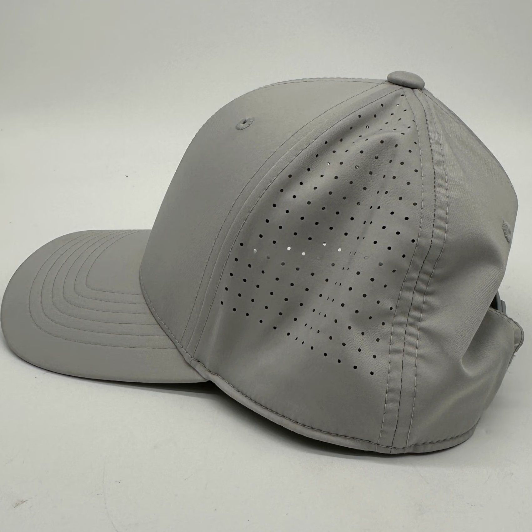 Puma Puma Golf Cap Mens OSFA Gray Snap Back Athletic Adjustable Outdoor Casual Hat Size ONE SIZE - 2 Thumbnail