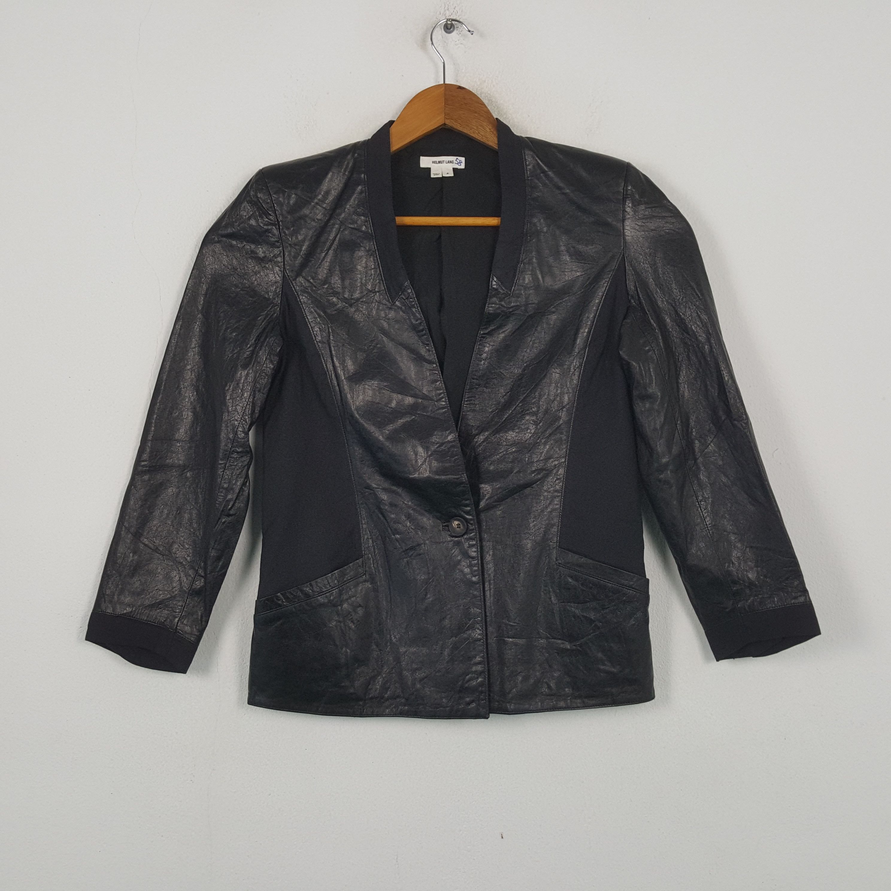 Vintage Helmut Lang Fashion Brand Blazer Jacket RR8