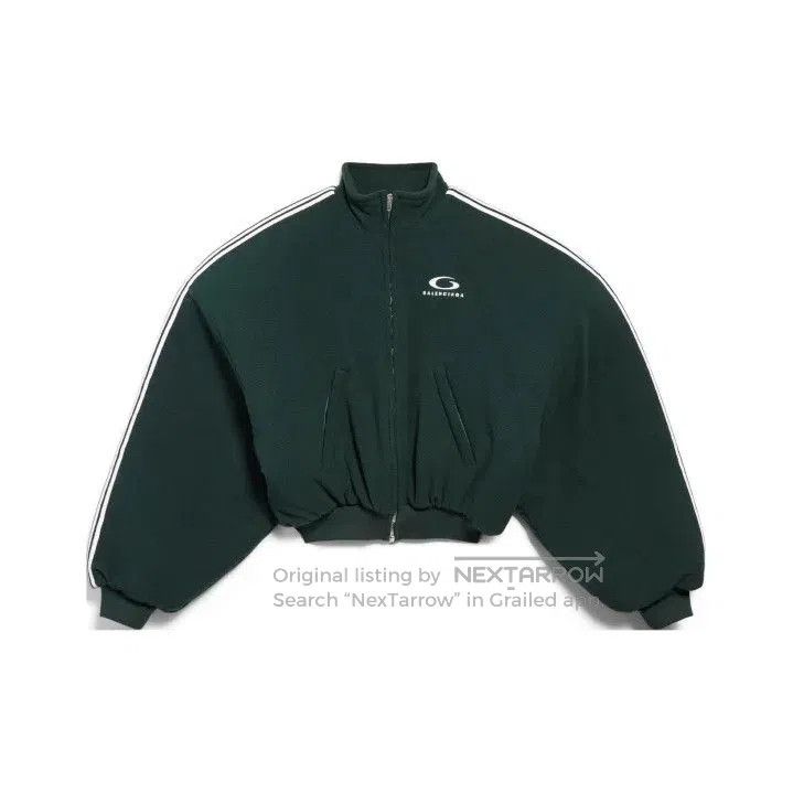 Balenciaga Balenciaga Green Loop Sports Icon Zip Jacket. Size US S / EU 44-46 / 1 - 2 Thumbnail