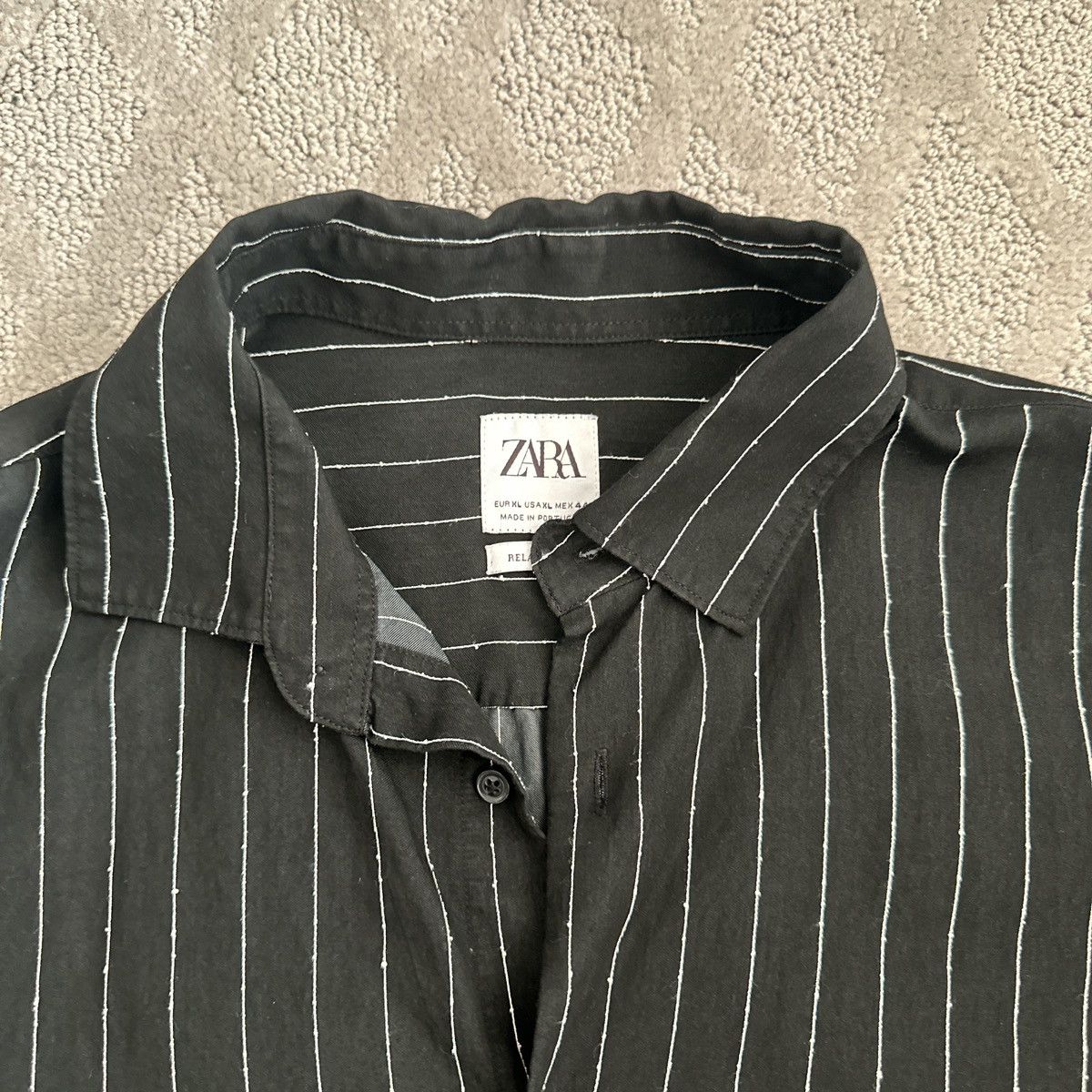 Zara Zara Button Up Shirt Size US XL / EU 56 / 4 - 2 Thumbnail