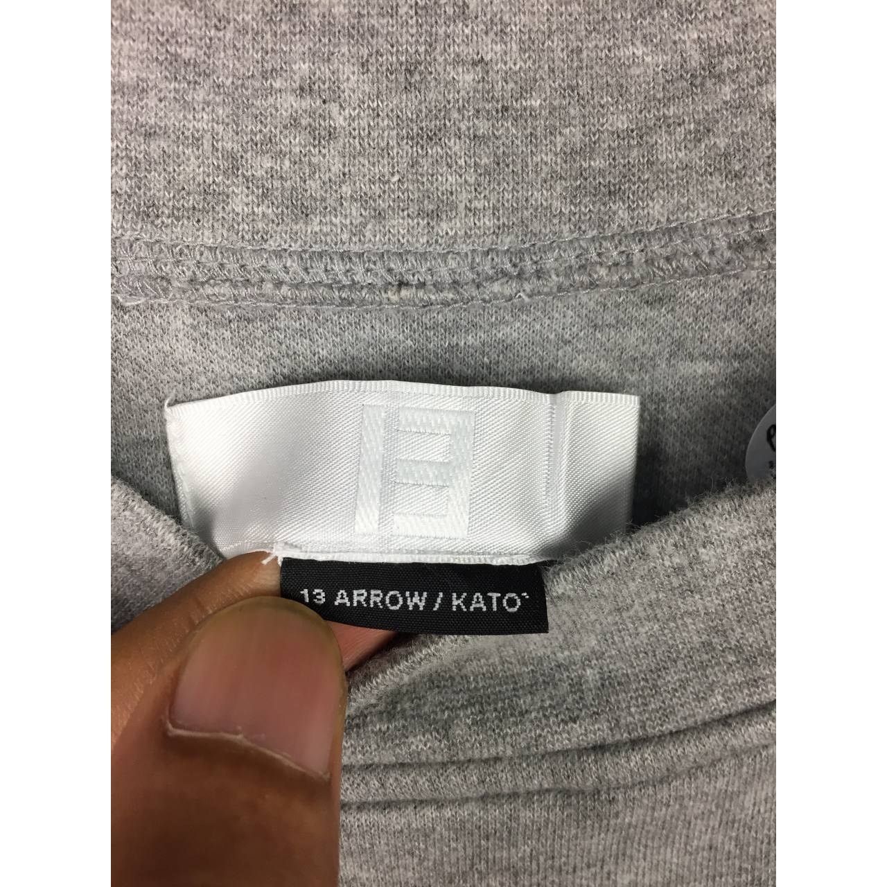 Hiroshi Kato × Japanese Brand × KATO 13 Arrow X Kato' KATOTOOLPROJECT Plain Long Sleeve Tee Size US L / EU 52-54 / 3 - 9 Thumbnail