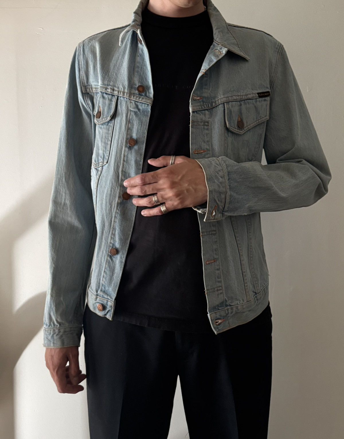 Nudie Jeans Nudie Jeans Billy Denim Jacket Size US XL / EU 56 / 4 - 4 Thumbnail
