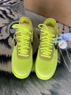 Volt Off White Air Force 1 Grailed