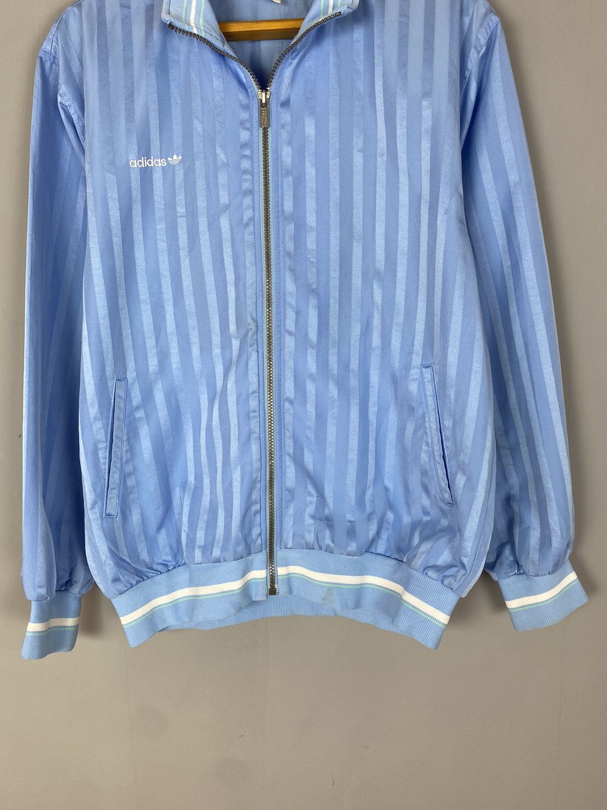 Adidas × Vintage Vintage 90s adidas full zip sweatshirt Size US M / EU 48-50 / 2 - 3 Thumbnail