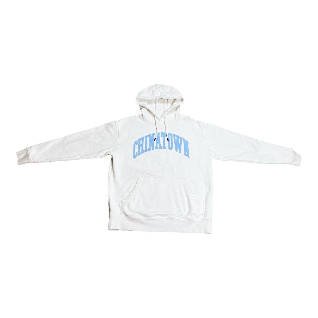 Market Chinatown Market Logo Hoodie White & Blue X-Large Size US XL / EU 56 / 4 - 1 Thumbnail