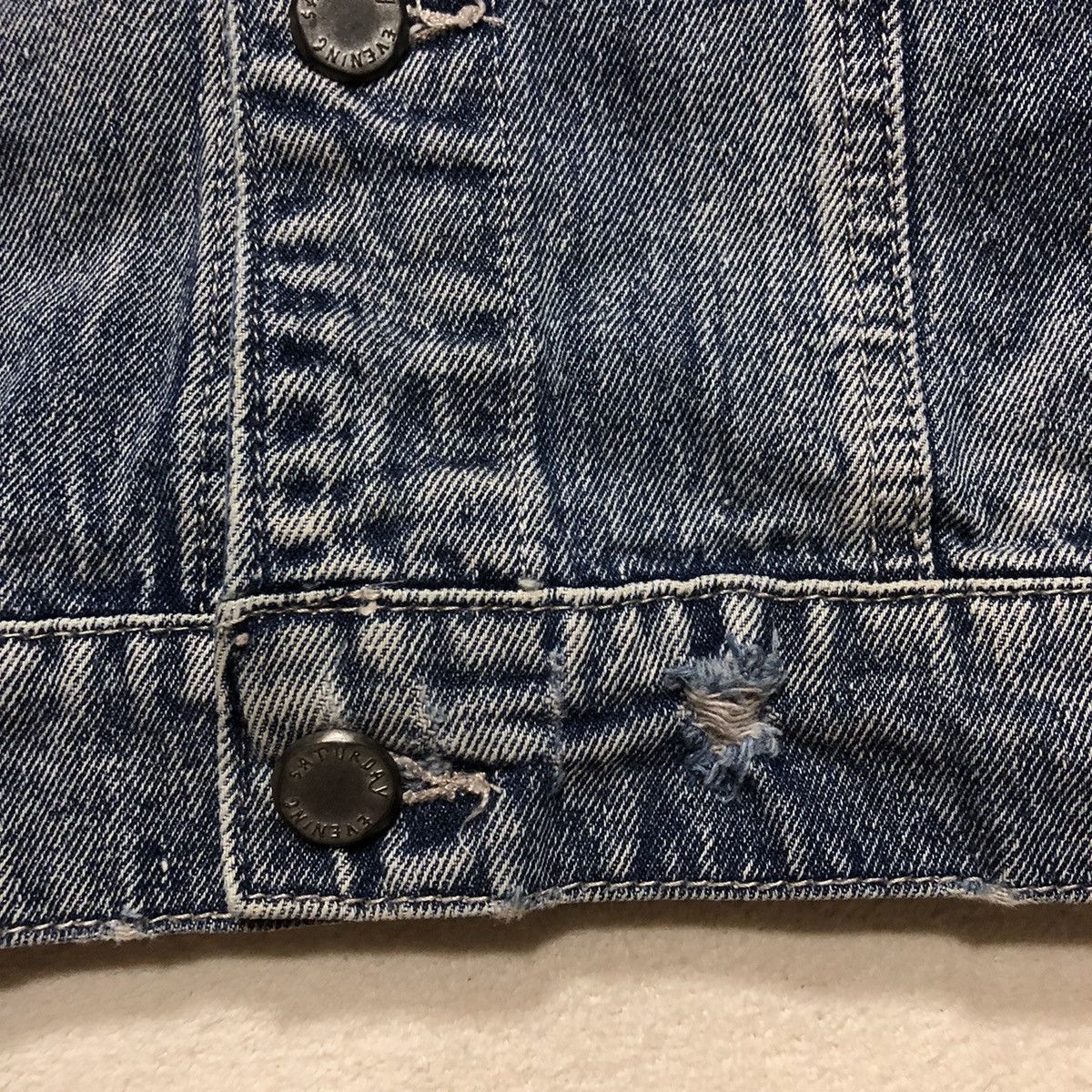 Japanese Brand Japanese Brand SUREVE Sleeveless Denim Jacket Size US M / EU 48-50 / 2 - 7 Thumbnail