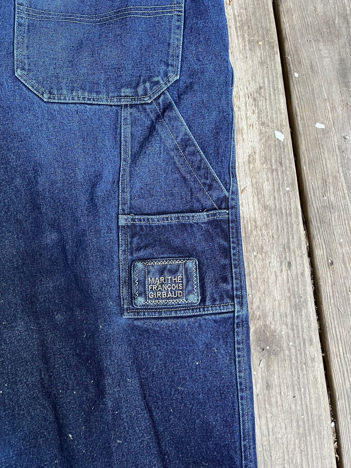 Marithe + Francois Girbaud Crazy vintage MFG Girbaud blue baggy jeans hip hop Size US 40 / EU 56 - 7 Thumbnail