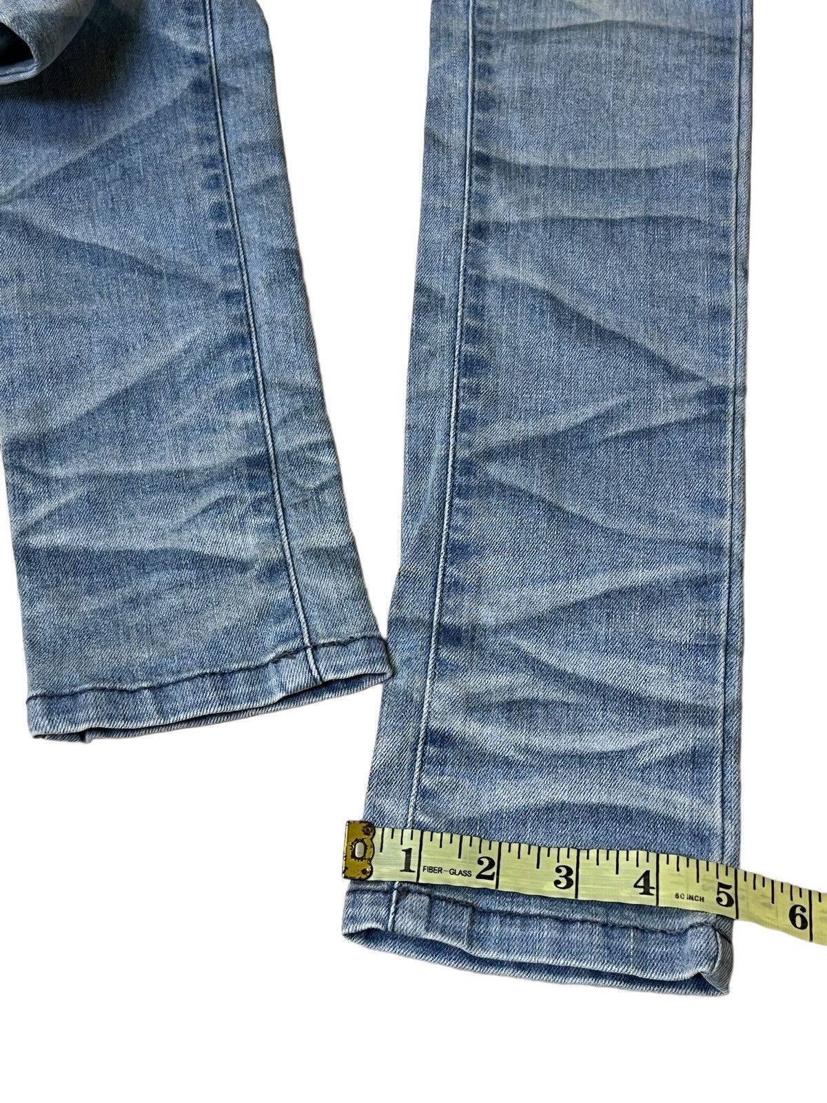 Tornado Mart VINTAGE TORNADO MART STRETCH COTTON SKINNY FADE JEANS Size US 30 / EU 46 - 15 Thumbnail