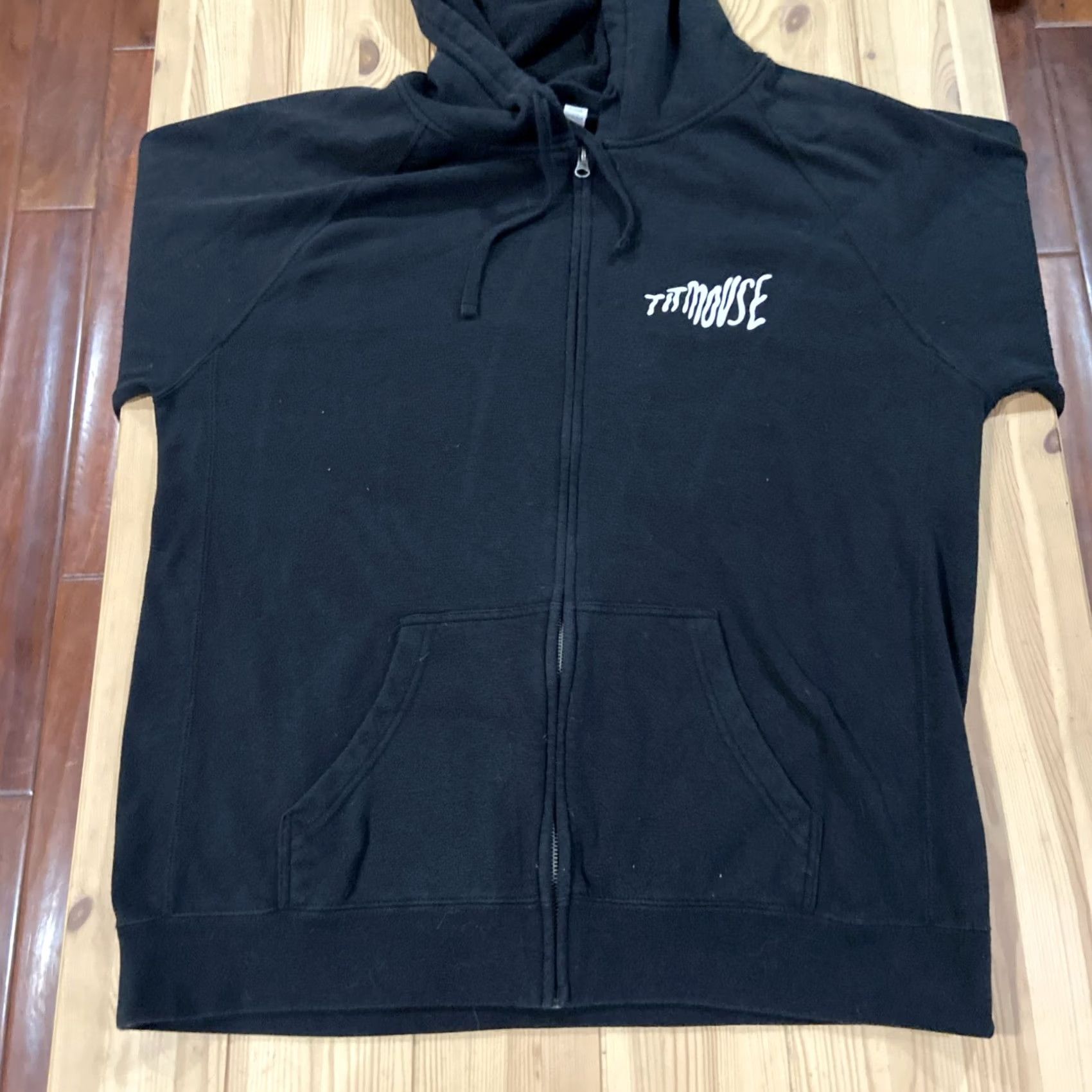 Vintage Titmouse Hoodie Full Zip Up Exclusive Black 2XL Men Cartoon Anime Club Dogs Shirt? Size US XXL / EU 58 / 5 - 6 Thumbnail