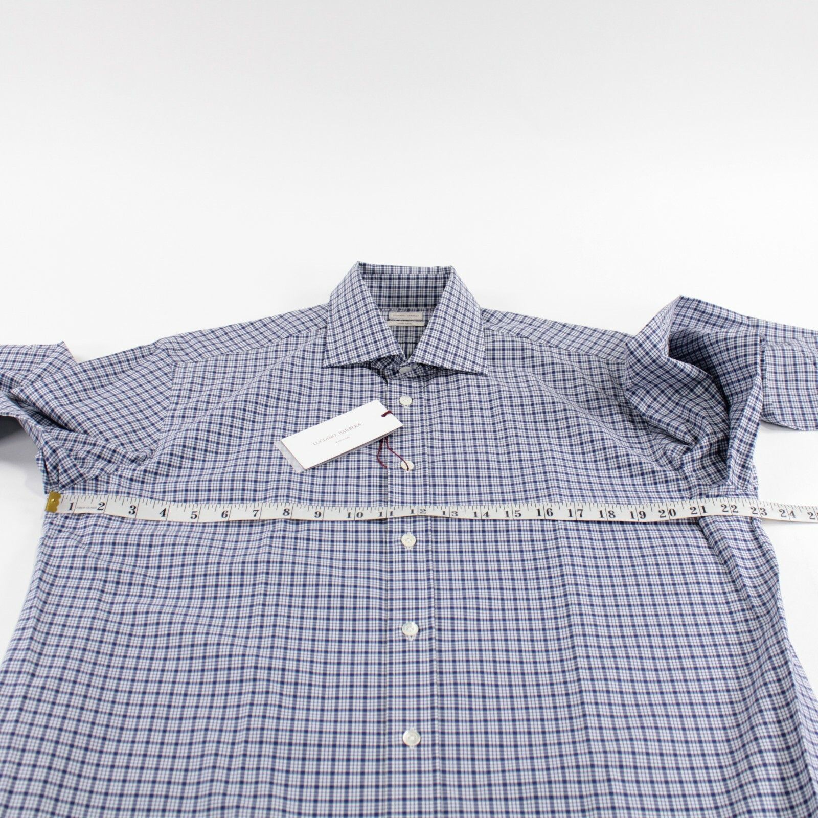 Luciano Barbera Luciano Barbera New with tags Shirt Size XL US In Blue Size US XL / EU 56 / 4 - 5 Thumbnail