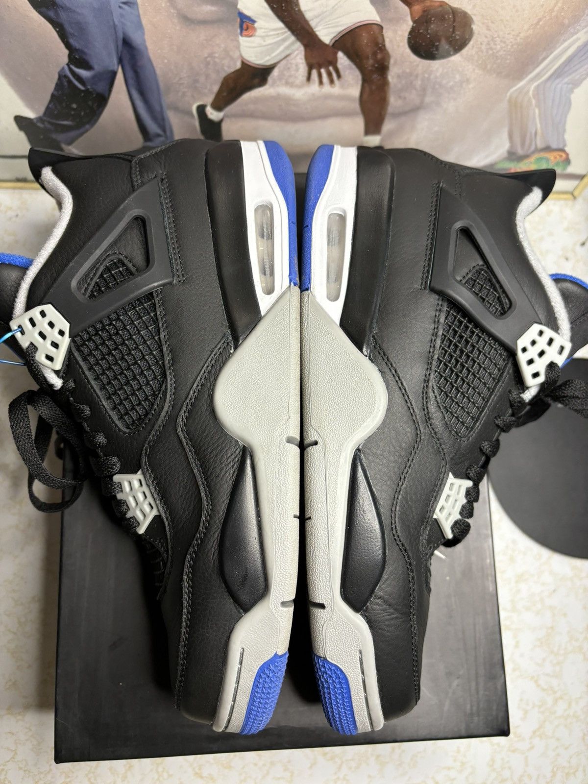 Jordan Brand Air Jordan 4 Retro Motorsports Alternate 2017 Size US 10 / EU 43 - 4 Thumbnail