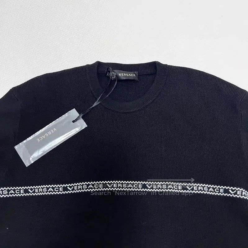 Versace Versace Black Striped Long Sleeve Sweater . Size US XXL / EU 58 / 5 - 2 Thumbnail
