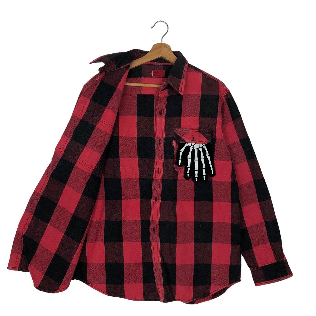 Levi's VINTAGE LEVI’S FLANNEL JACKET TARTAN DESIGN Size US L / EU 52-54 / 3 - 8 Thumbnail