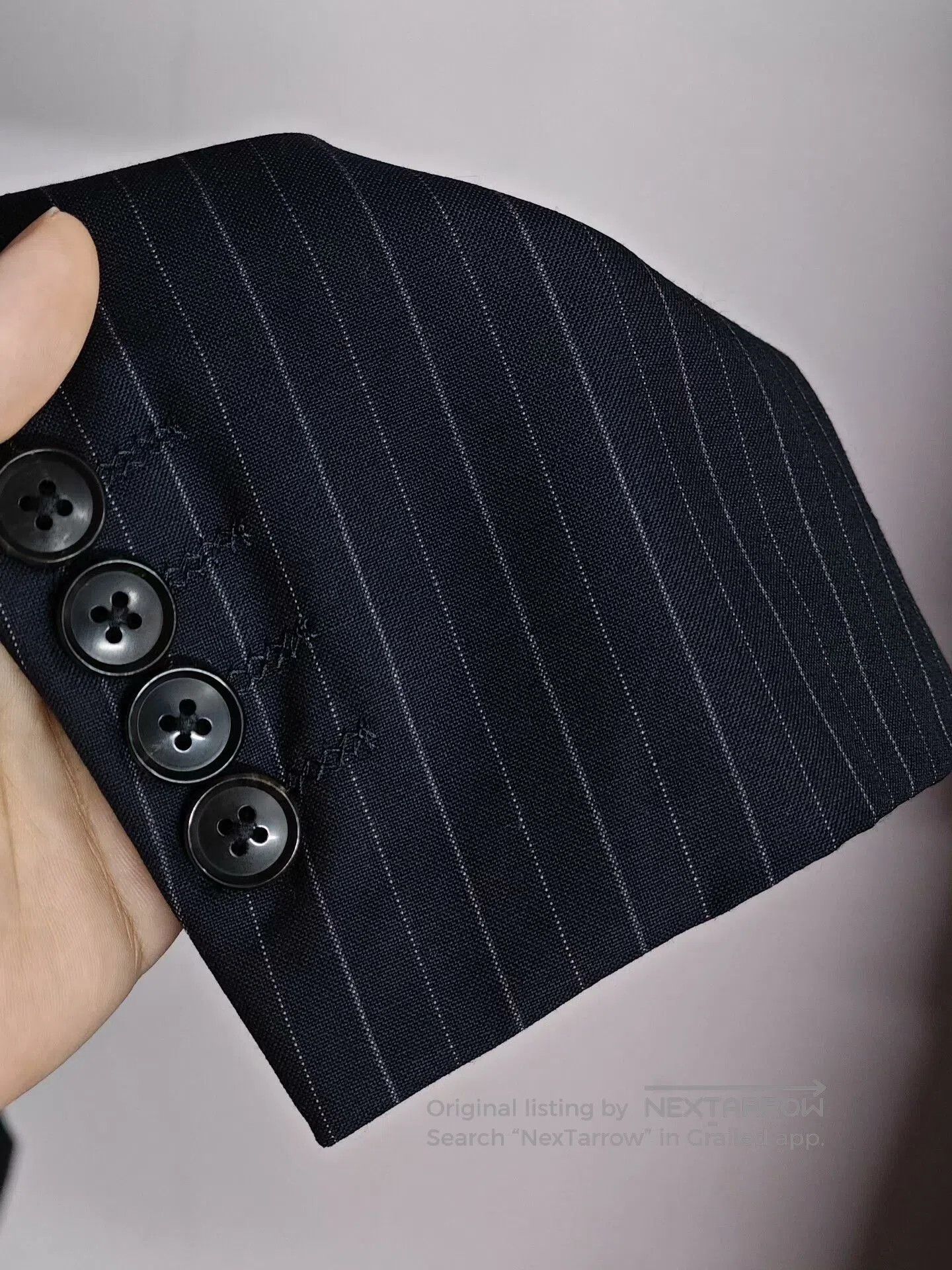 Ermenegildo Zegna Italian Zegna Wool Half-Lined Suit. Size US M / EU 48-50 / 2 - 4 Thumbnail