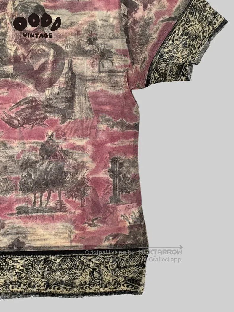 Jean Paul Gaultier Jean Paul Gaultier Patch Mesh T-Shirt Size US M / EU 48-50 / 2 - 6 Thumbnail