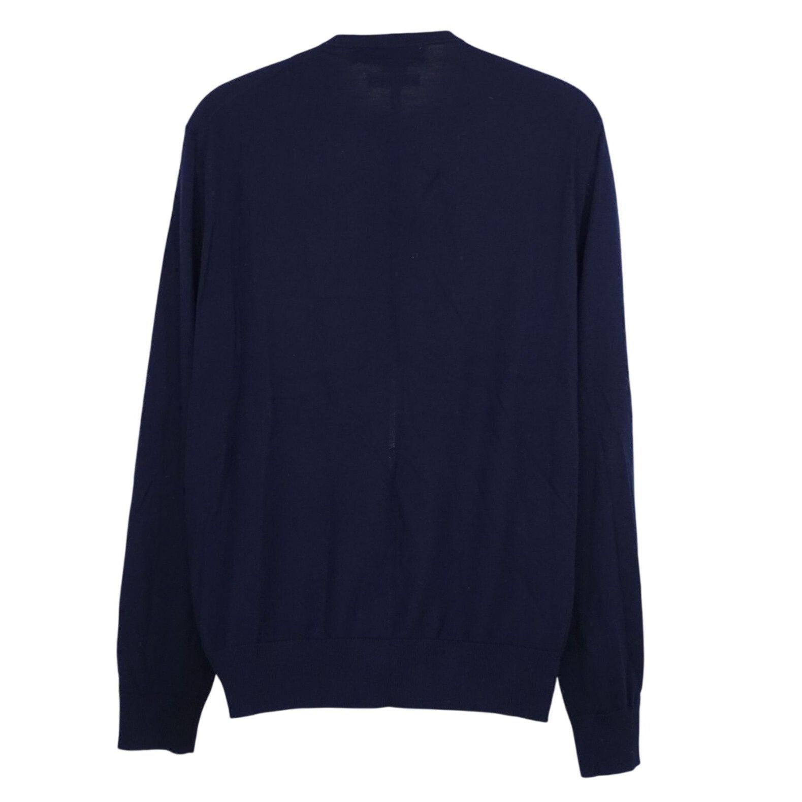 Polo Ralph Lauren Polo Ralph Lauren Blue Slim Fit Wool V-Neck Sweater Size XXL Size US XXL / EU 58 / 5 - 3 Thumbnail