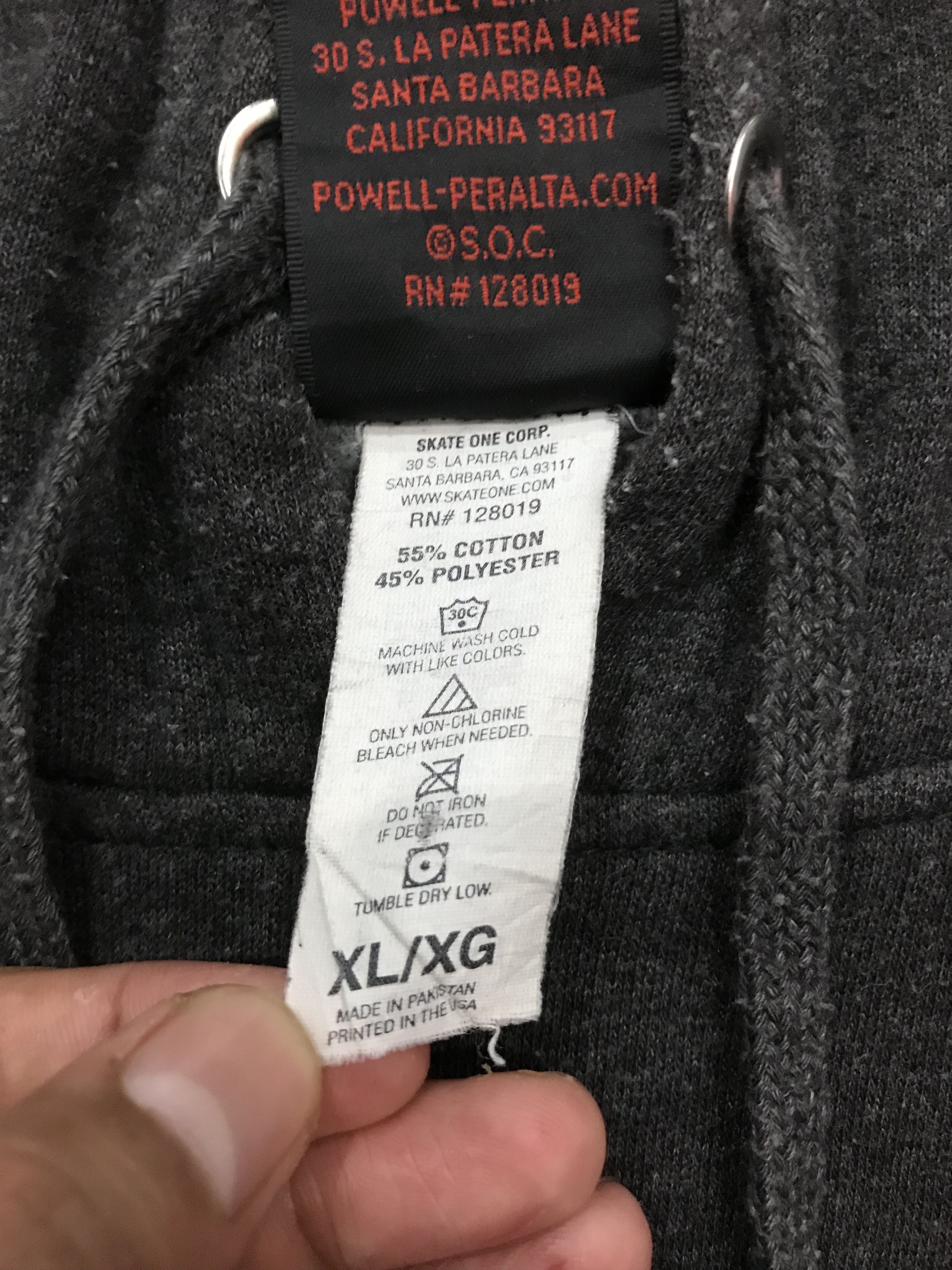 Powell Peralta POWELL PERALTA BONES SKATE HOODIE Size US XL / EU 56 / 4 - 6 Thumbnail