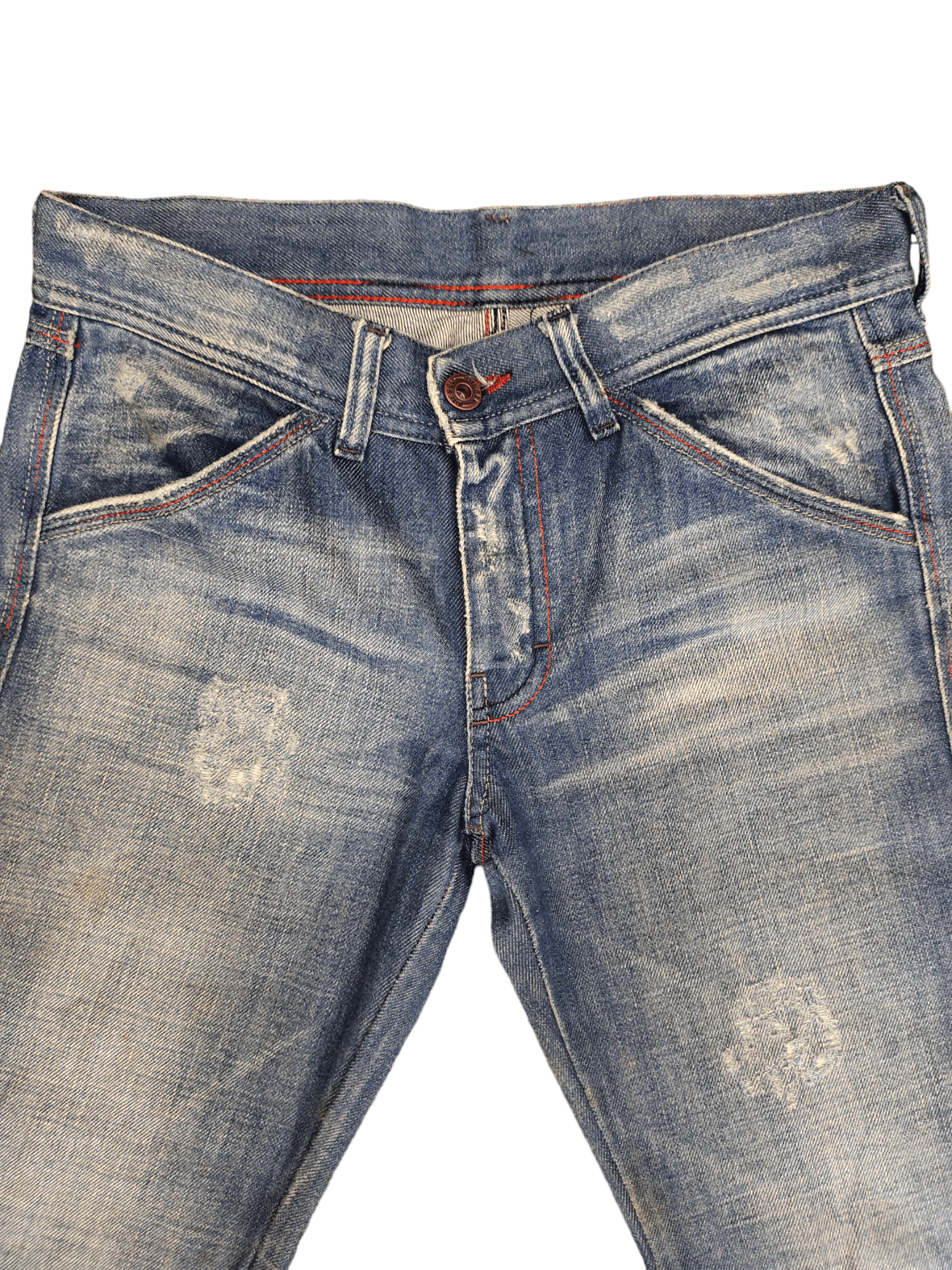 Diesel Flare Jeans Diesel Distress Denim Boot Cut Streetwear Size US 27 - 4 Thumbnail