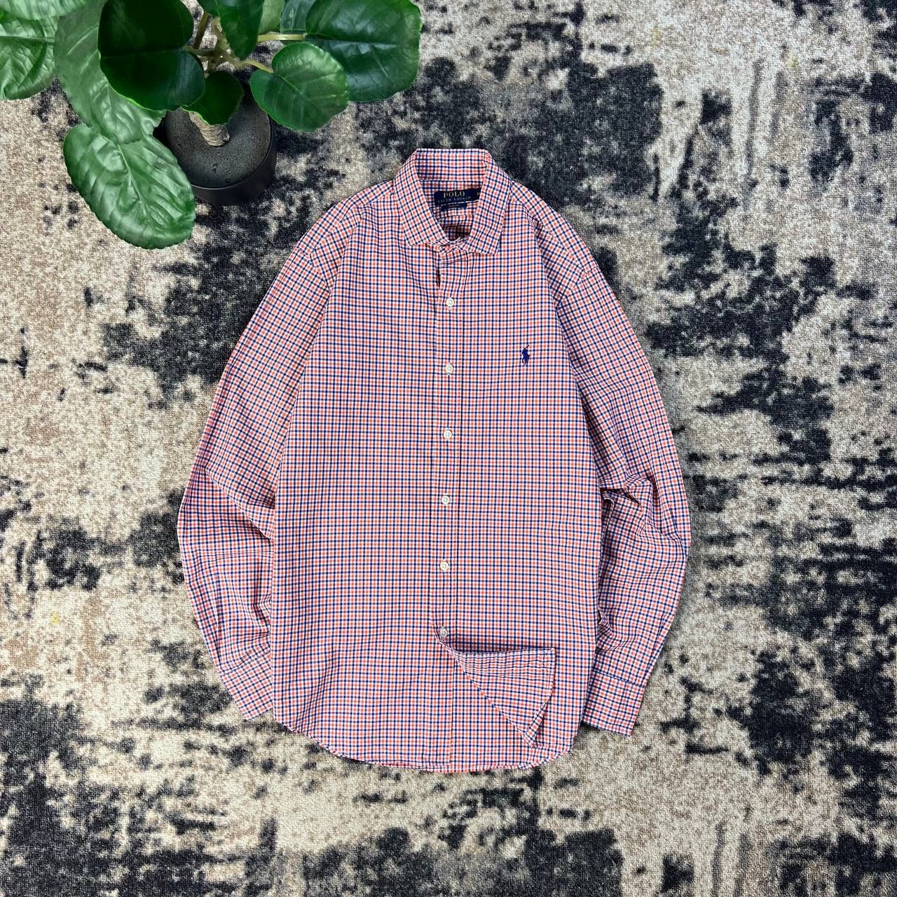 Polo Ralph Lauren Polo Ralph Lauren Luxury Checkered Button Up Shirt Size US M / EU 48-50 / 2 - 1 Thumbnail