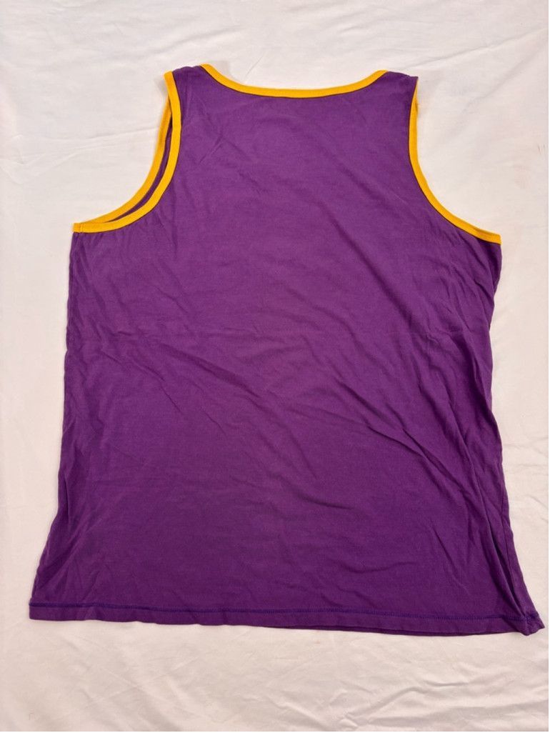47 Brand Men's 47 Brand Lakers Tank Top Size L Purple & Gold Size US L / EU 52-54 / 3 - 8 Thumbnail