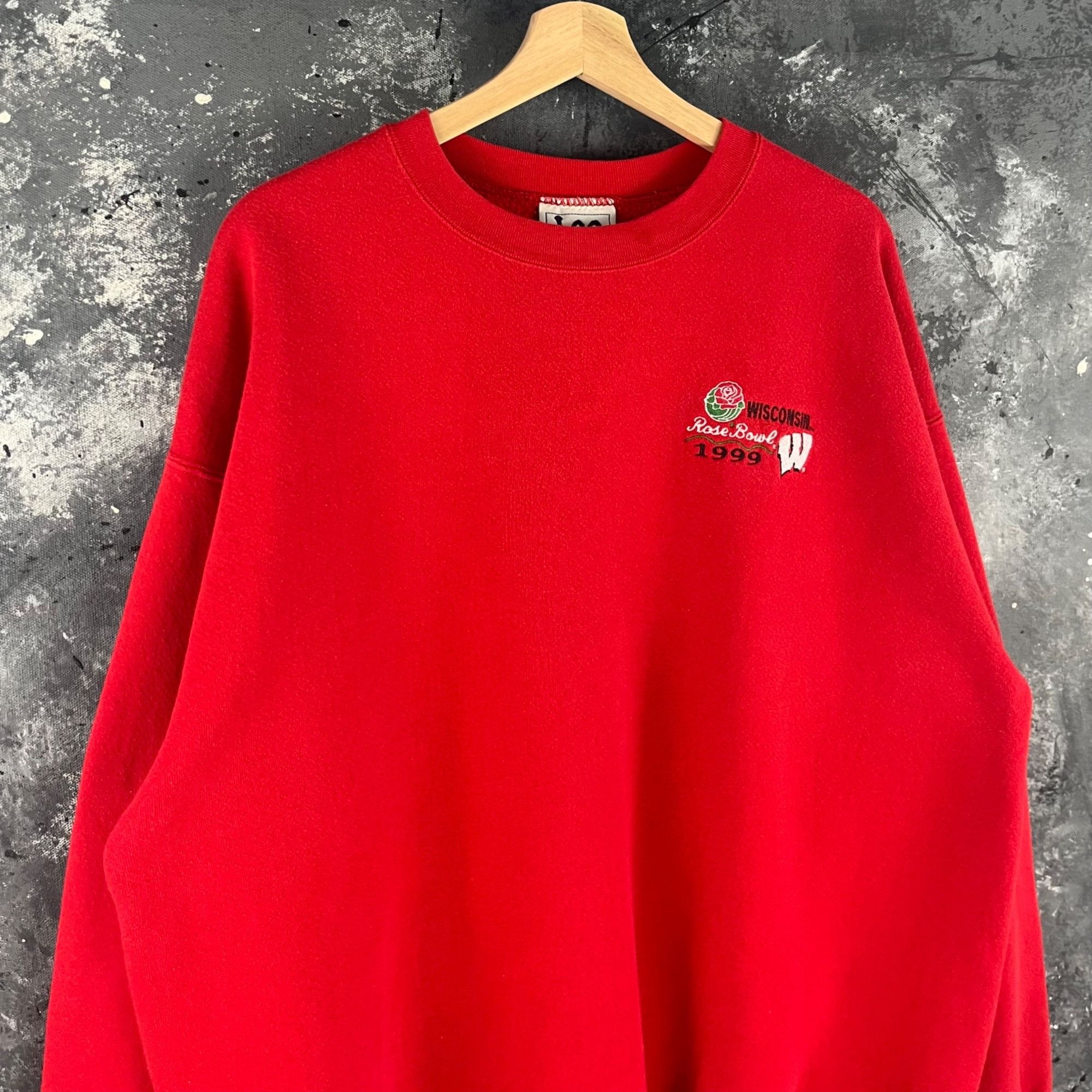 Vintage Vintage 1999 Wisconsin Rose bowl sweatshirt Size US XL / EU 56 / 4 - 2 Thumbnail