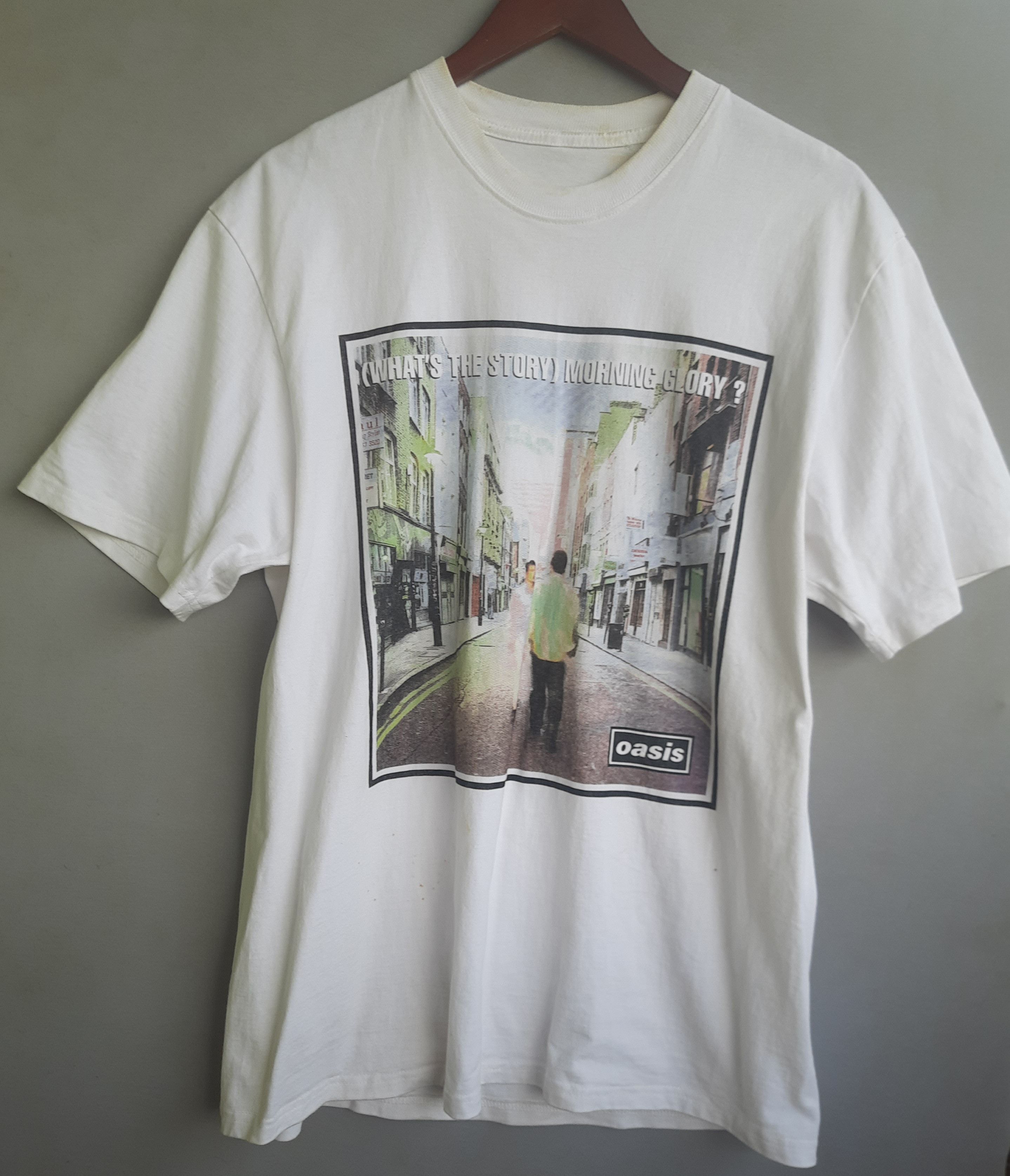 Band Tees OASIS What's The Story Morning Glory Band T-Shirt Size US XL / EU 56 / 4 - 3 Thumbnail