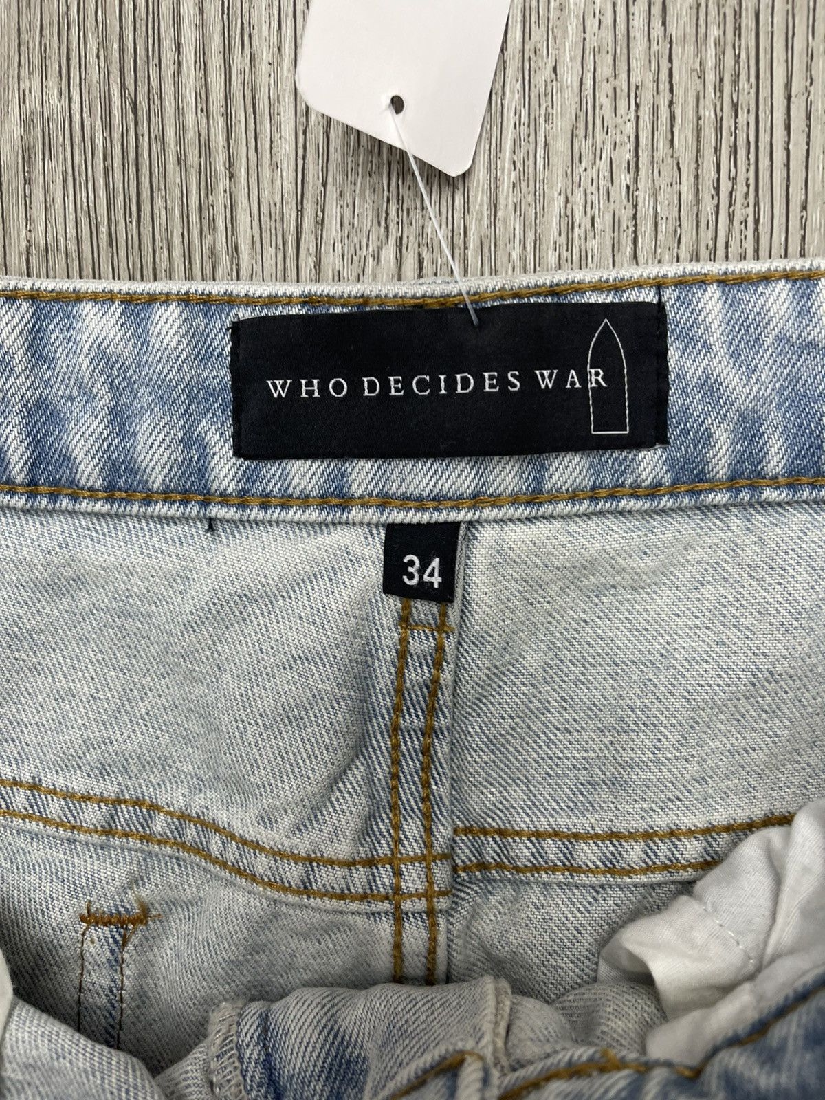 Who Decides War Who decides war jeans blue Size US 34 / EU 50 - 4 Thumbnail