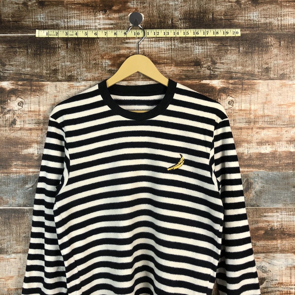 Andy Warhol Uniqlo X Andy Warhol Stripe White Sweater #A2288 Size US S / EU 44-46 / 1 - 2 Thumbnail