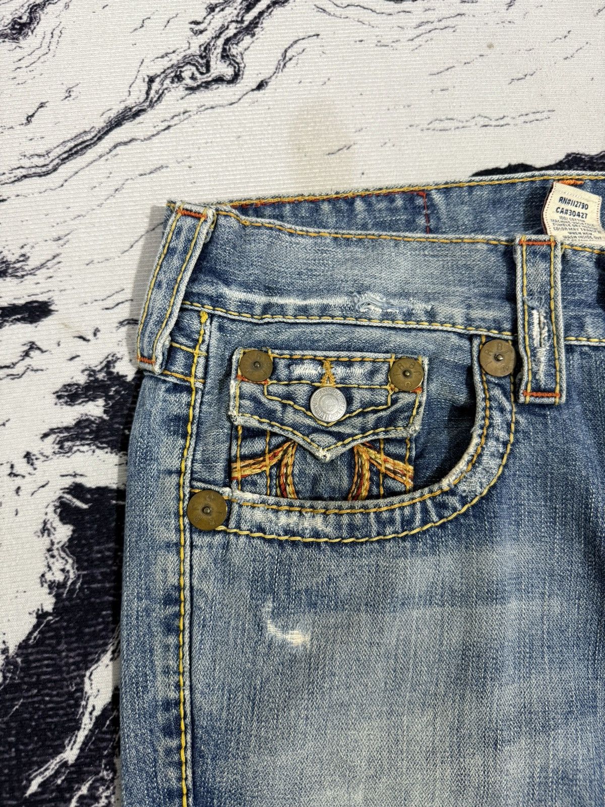 True religion world tour section rainbow joey jeans bootcut