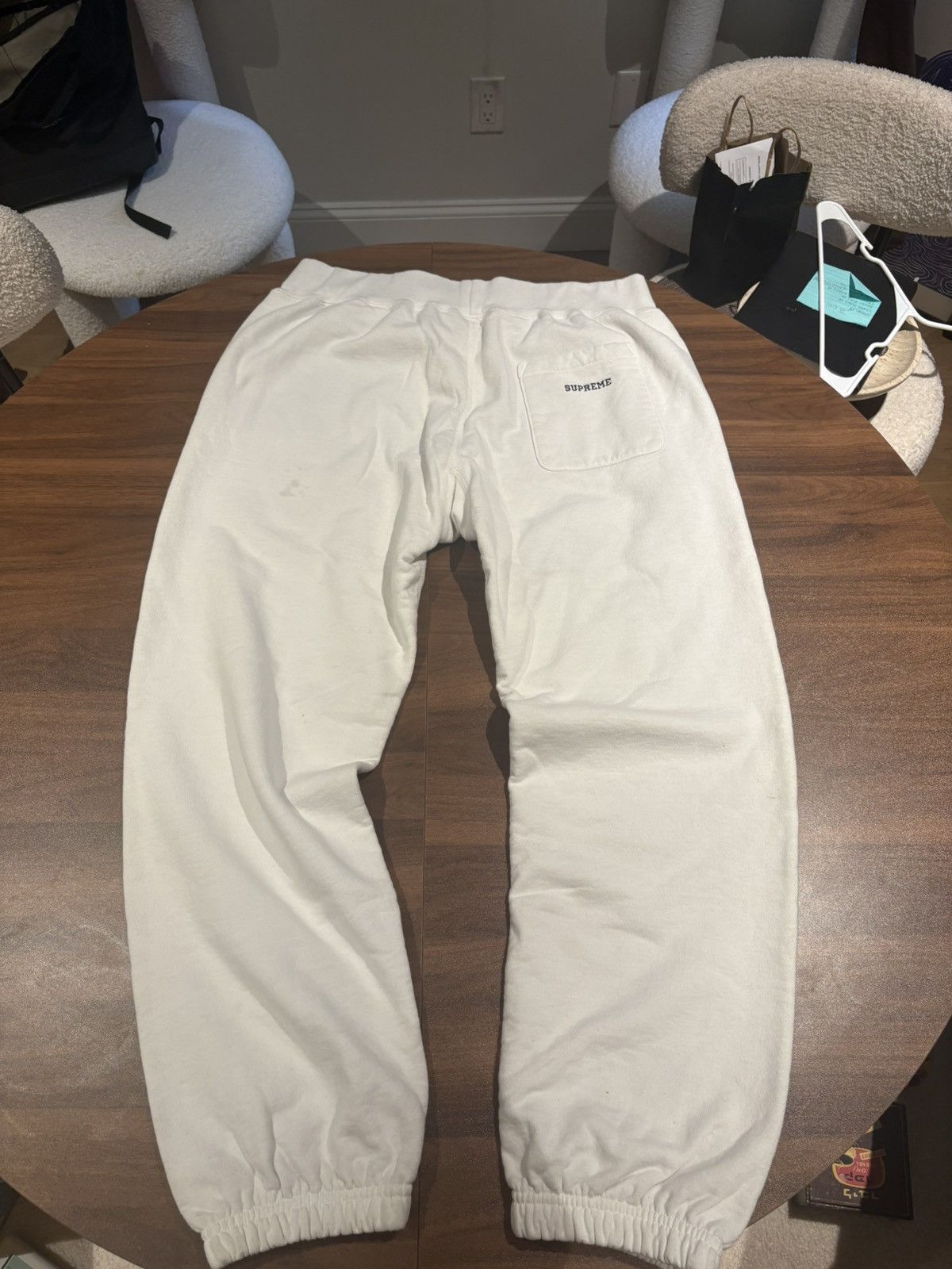 Supreme × Swarovski Supreme x Swarovski rainbow S crystal sweatpants size M Size US 32 / EU 48 - 7 Thumbnail