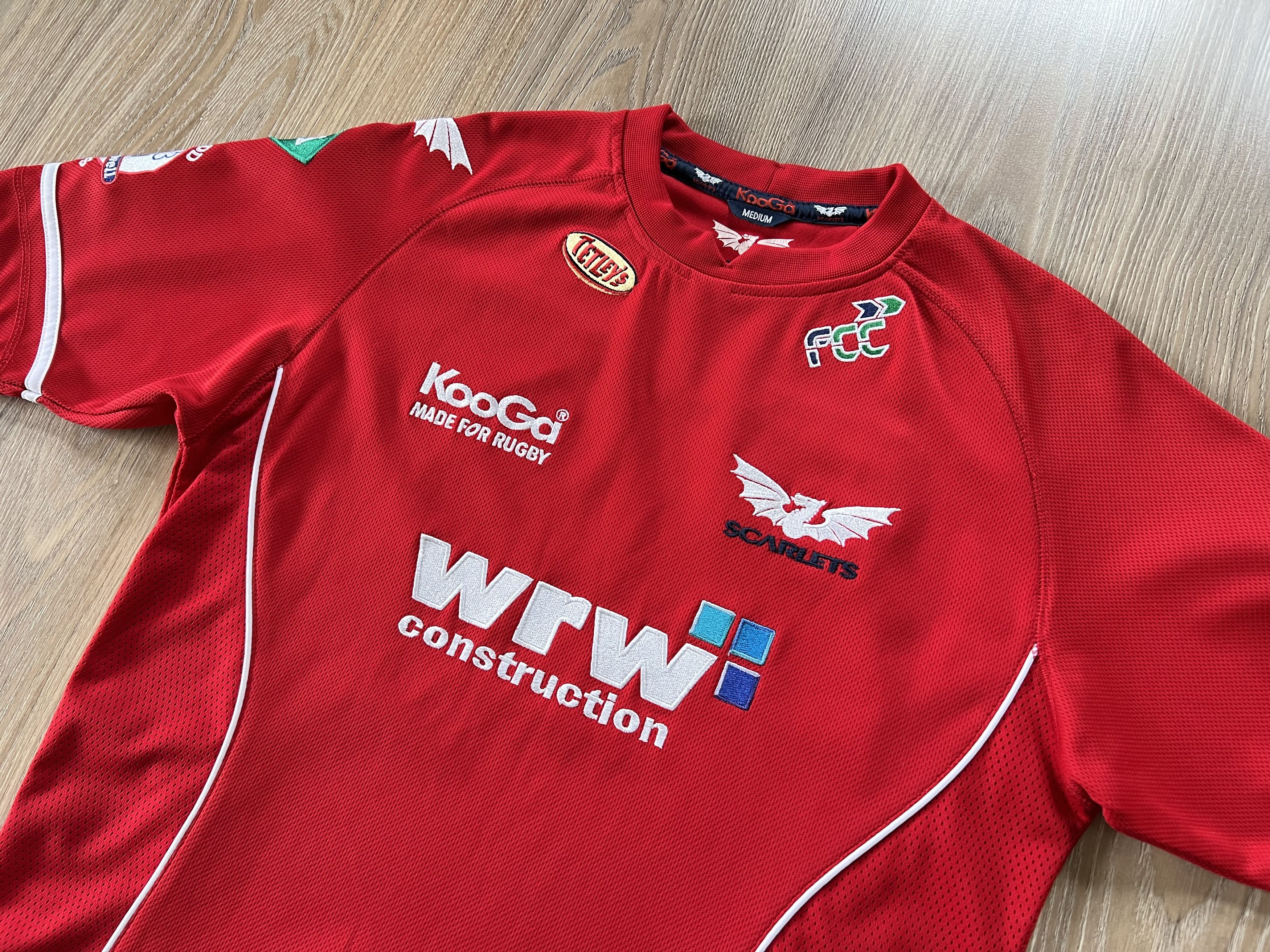 Other KooGa Scarlets Rugby Youth Jersey Shirt Size US M / EU 48-50 / 2 - 4 Thumbnail