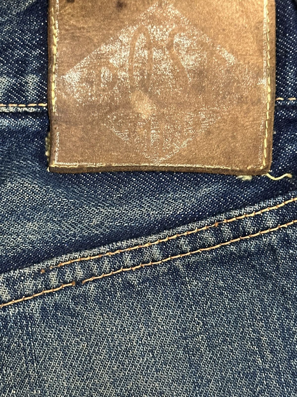 Japanese Brand Vintage Japan Post O’All Selvedge Mud Wash Style Jeans Size US 30 / EU 46 - 9 Thumbnail