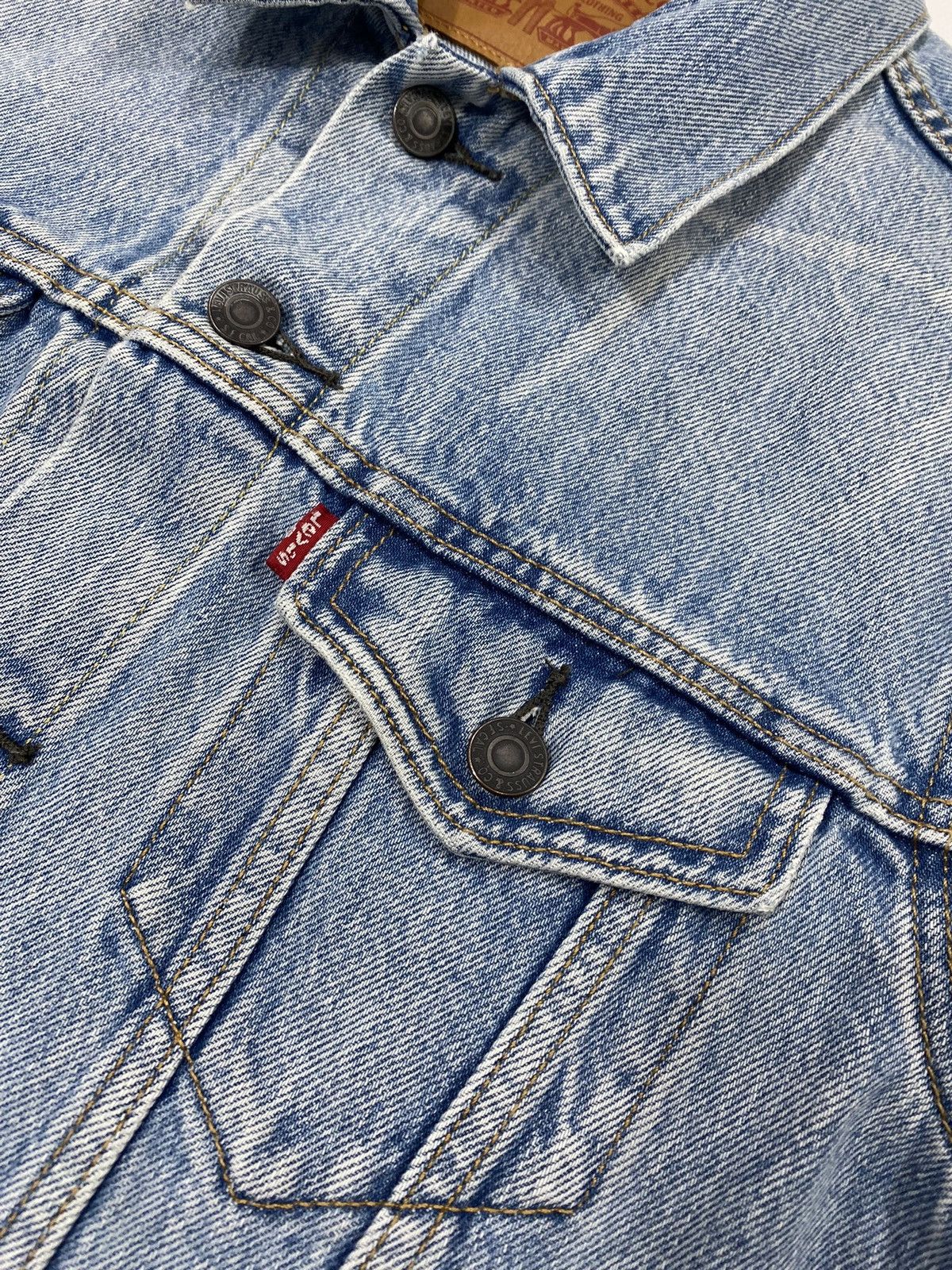 Levi's 🔥LASTDROP🔥 Levis Light Blue Washed Denim Trucker Jacket Size US S / EU 44-46 / 1 - 7 Thumbnail
