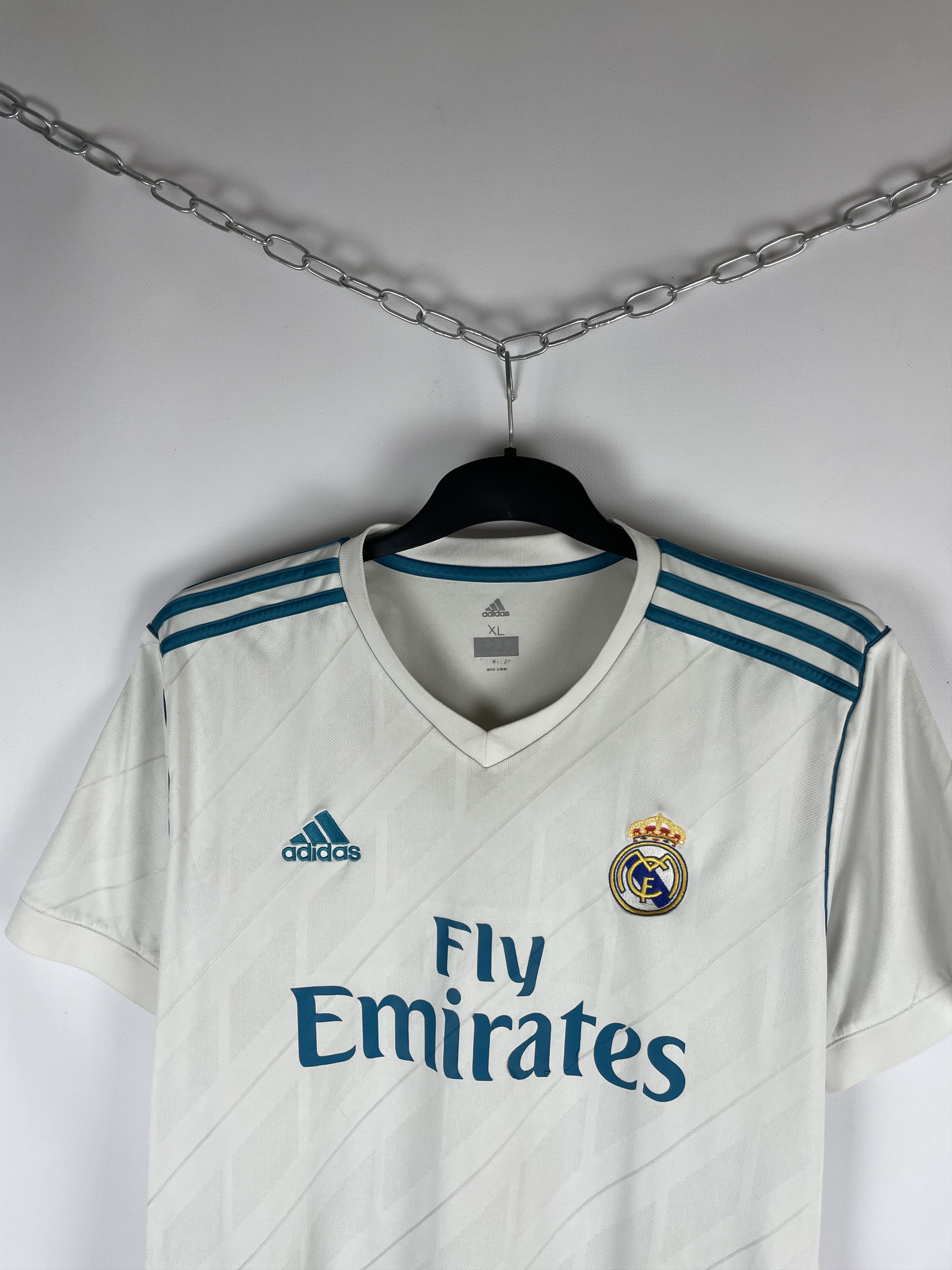 Adidas × Vintage Adidas Real Madrid Home Kit Jersey Tee Tshirt Size US XL / EU 56 / 4 - 3 Thumbnail