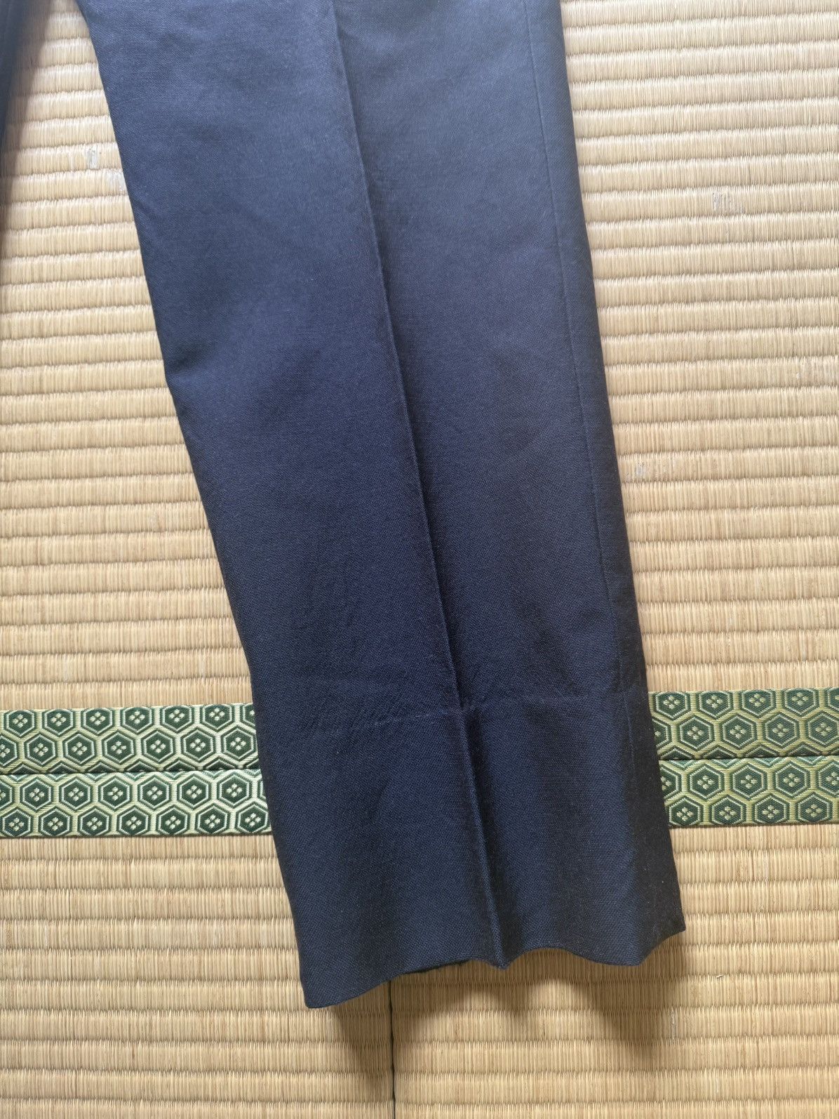 Other Japanese Vintage Navy Wool Slacks Three Stars Tex Mitsuboshi Size US 32 / EU 48 - 2 Thumbnail