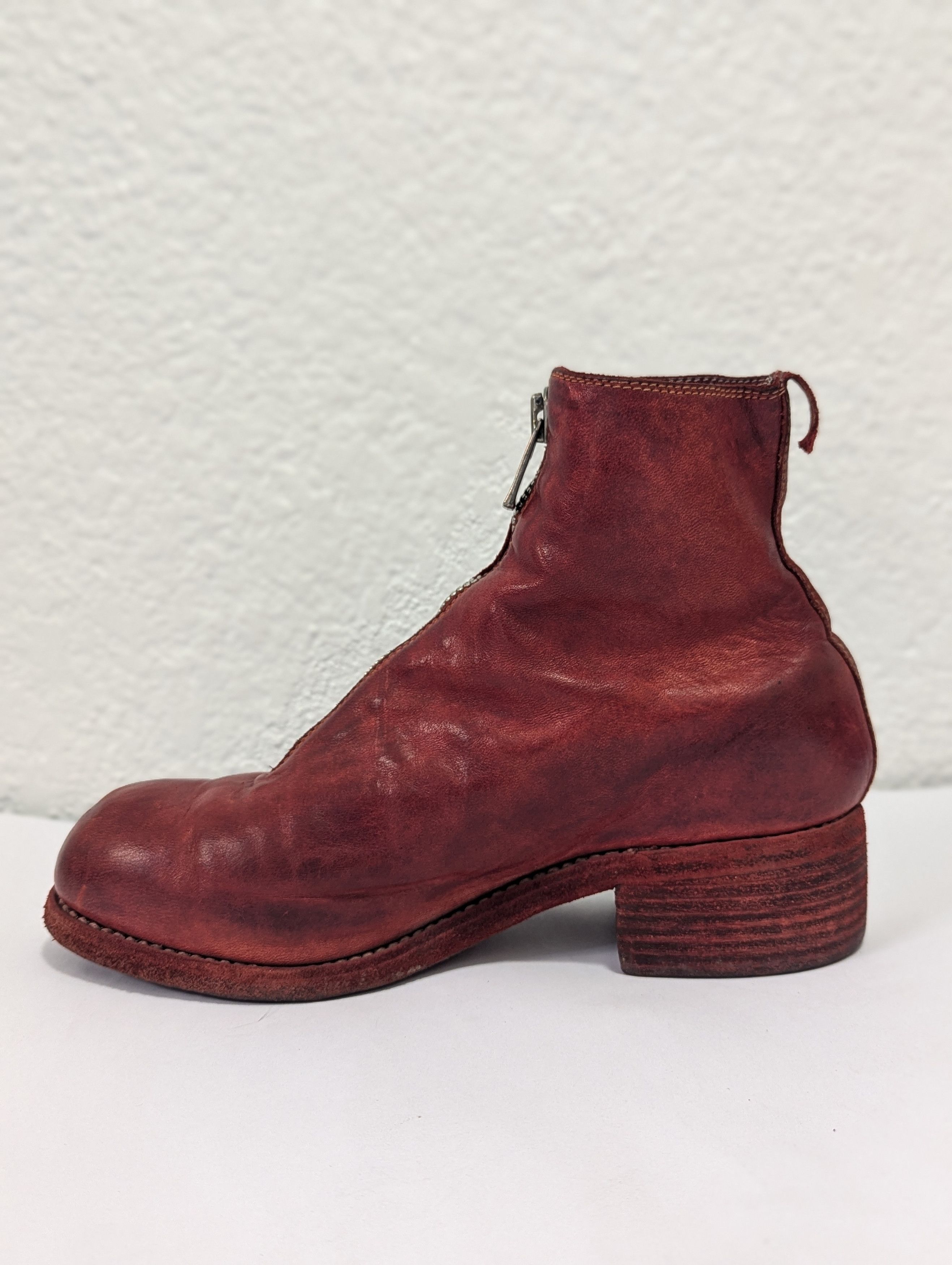 Guidi Guidi PL1 Front-zip Soft Horse Leather Boots Size US 8 / IT 38 - 7 Thumbnail