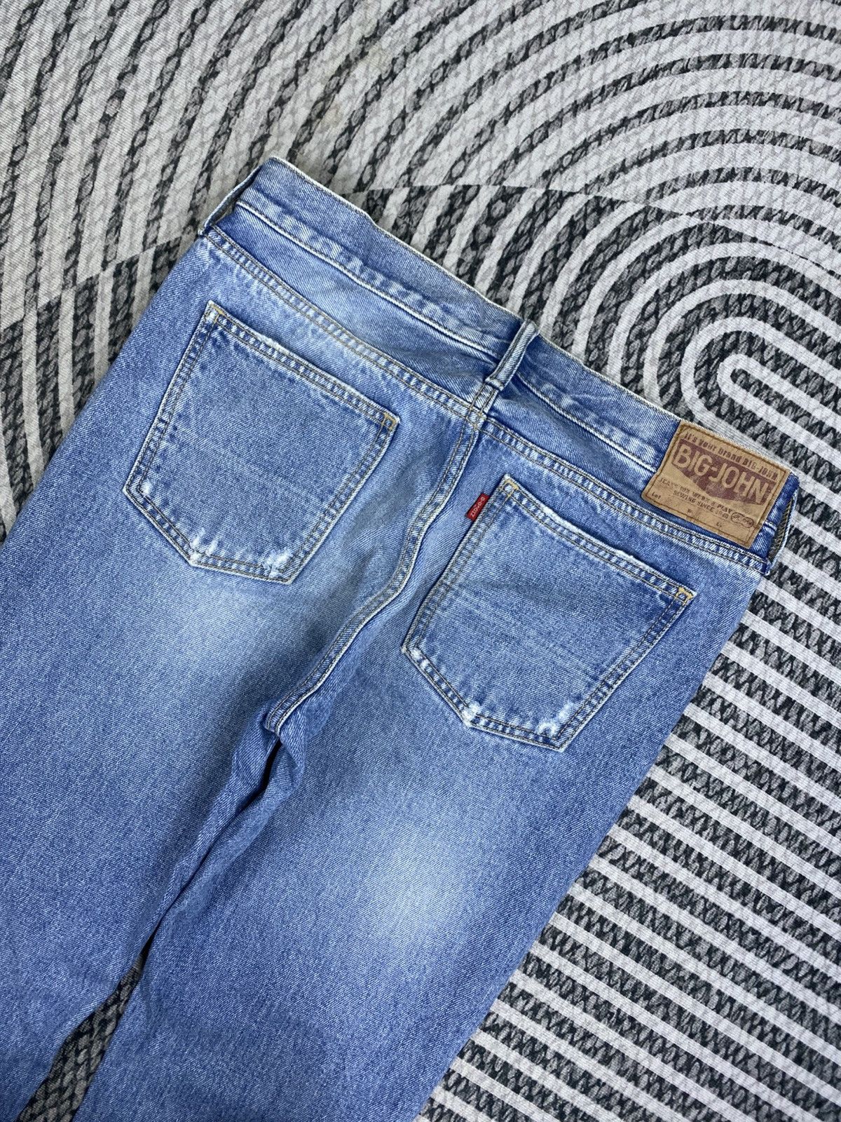 Big John Vintage Big John Blue Straight Cutting Denim Jeans Size US 32 / EU 48 - 6 Thumbnail