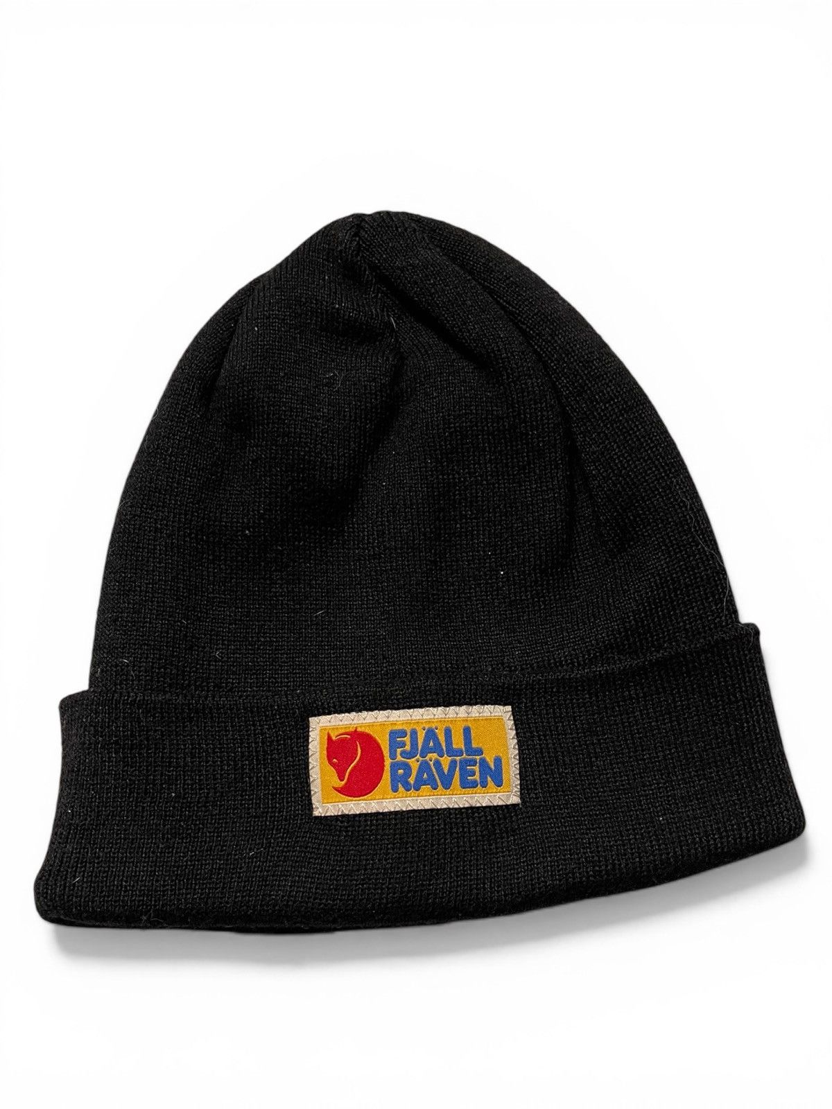 Fjallraven Fjallraven Vardag Classic Beanie Black Knit Hat Winter Cap Size ONE SIZE - 1 Thumbnail