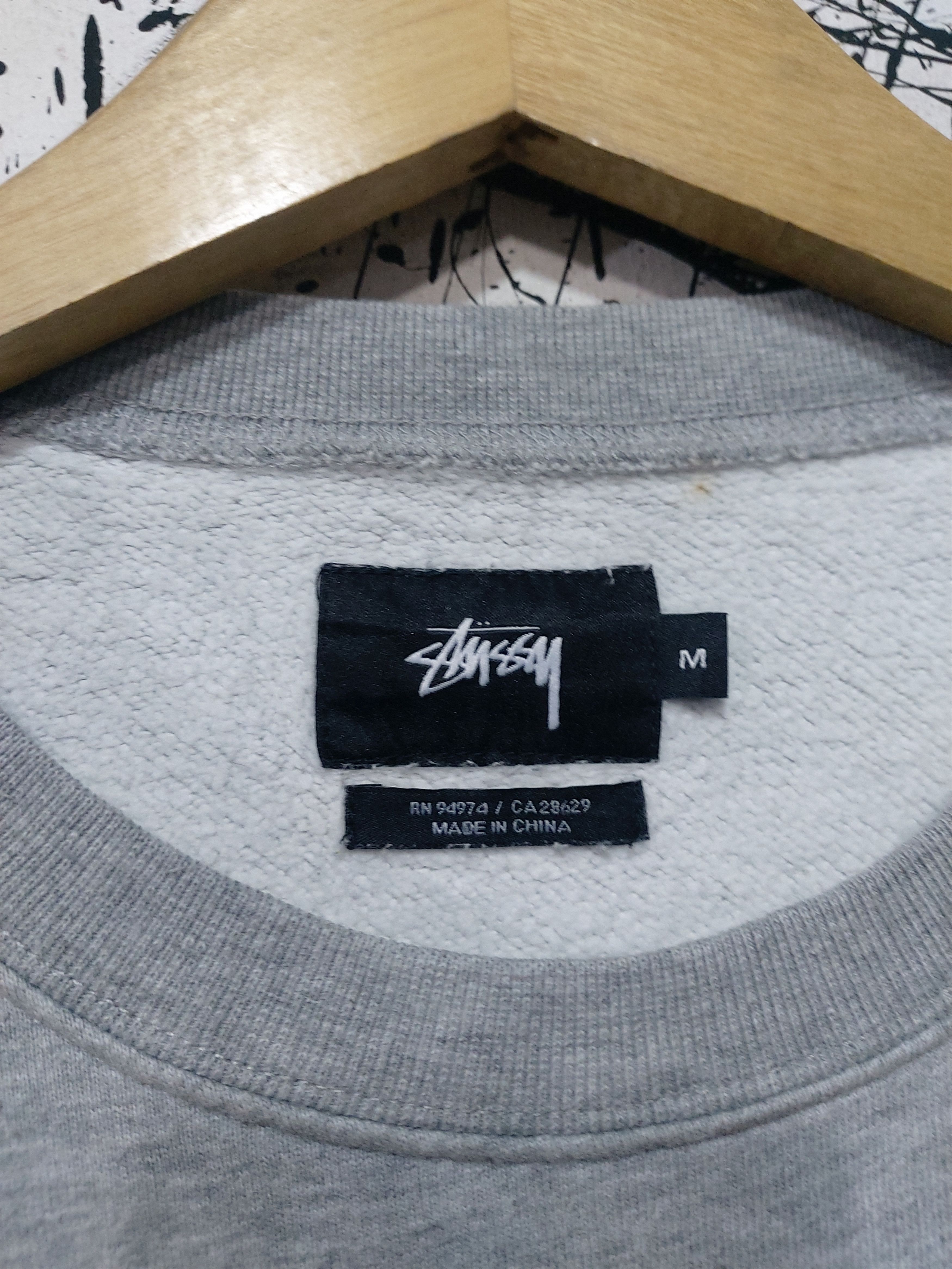 Stussy STUSSY INTERNATIONAL SCRIPT LOGO SWEATSHIRT Size US M / EU 48-50 / 2 - 4 Thumbnail