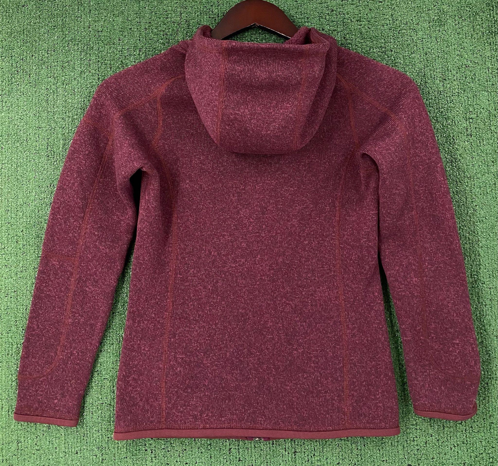 Patagonia Patagonia Better Sweater Hoodie Burgundy Full Zip Jacket XS Size XS / US 0-2 / IT 36-38 - 4 Thumbnail