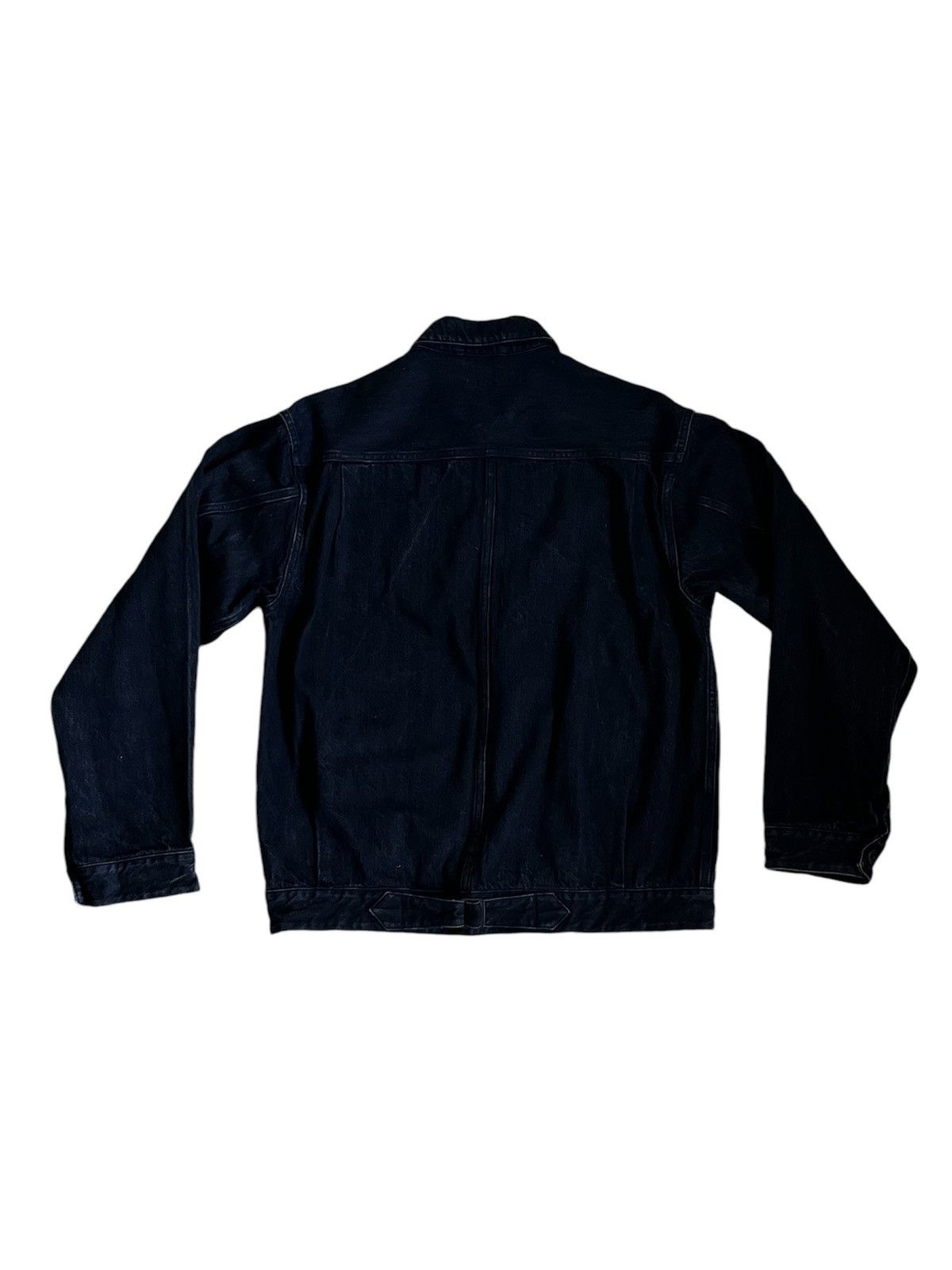 Comoli Comoli 19AW Black Type 1 Long Sleeve Work Denim Jacket | Grailed