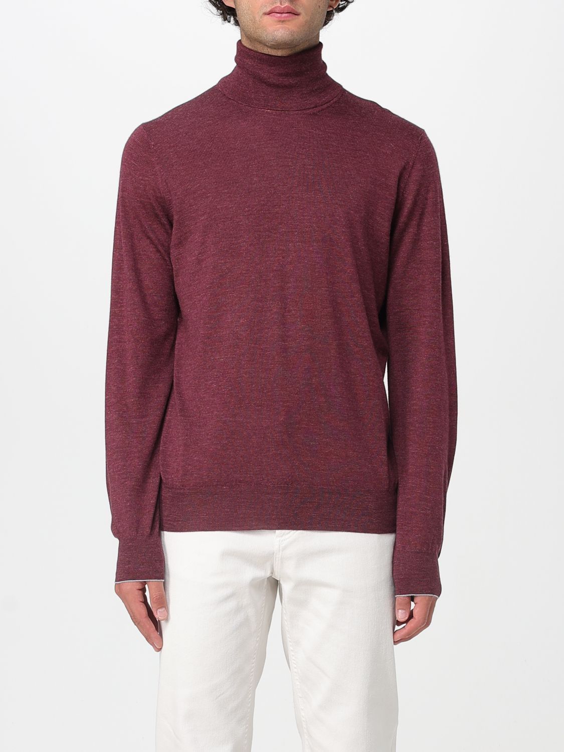 Brunello Cucinelli Sweater Men Pink
