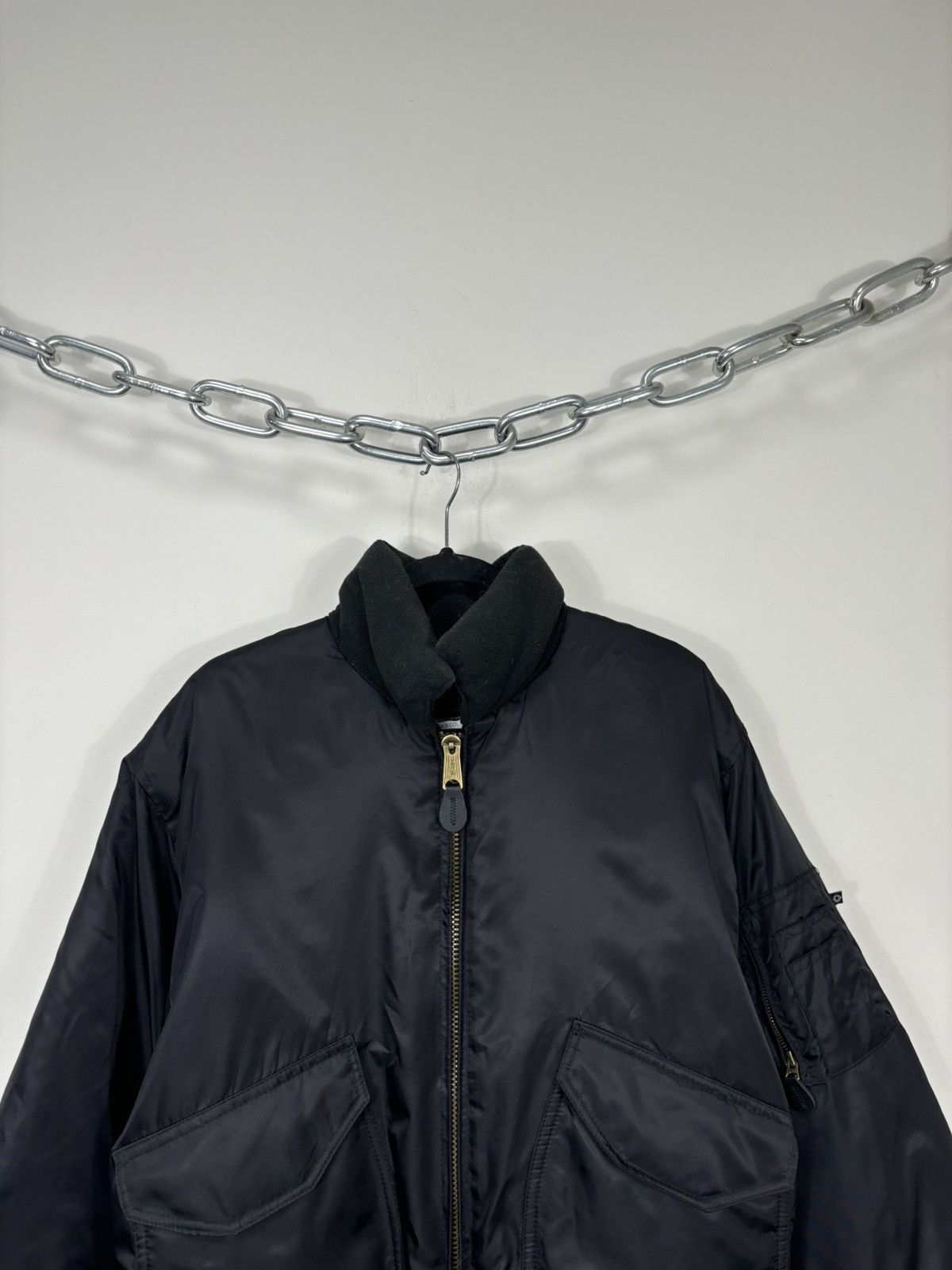 Vintage Vintage CWU-36/P US Air Force Military Flight Bomber Jacket Size US L / EU 52-54 / 3 - 4 Thumbnail