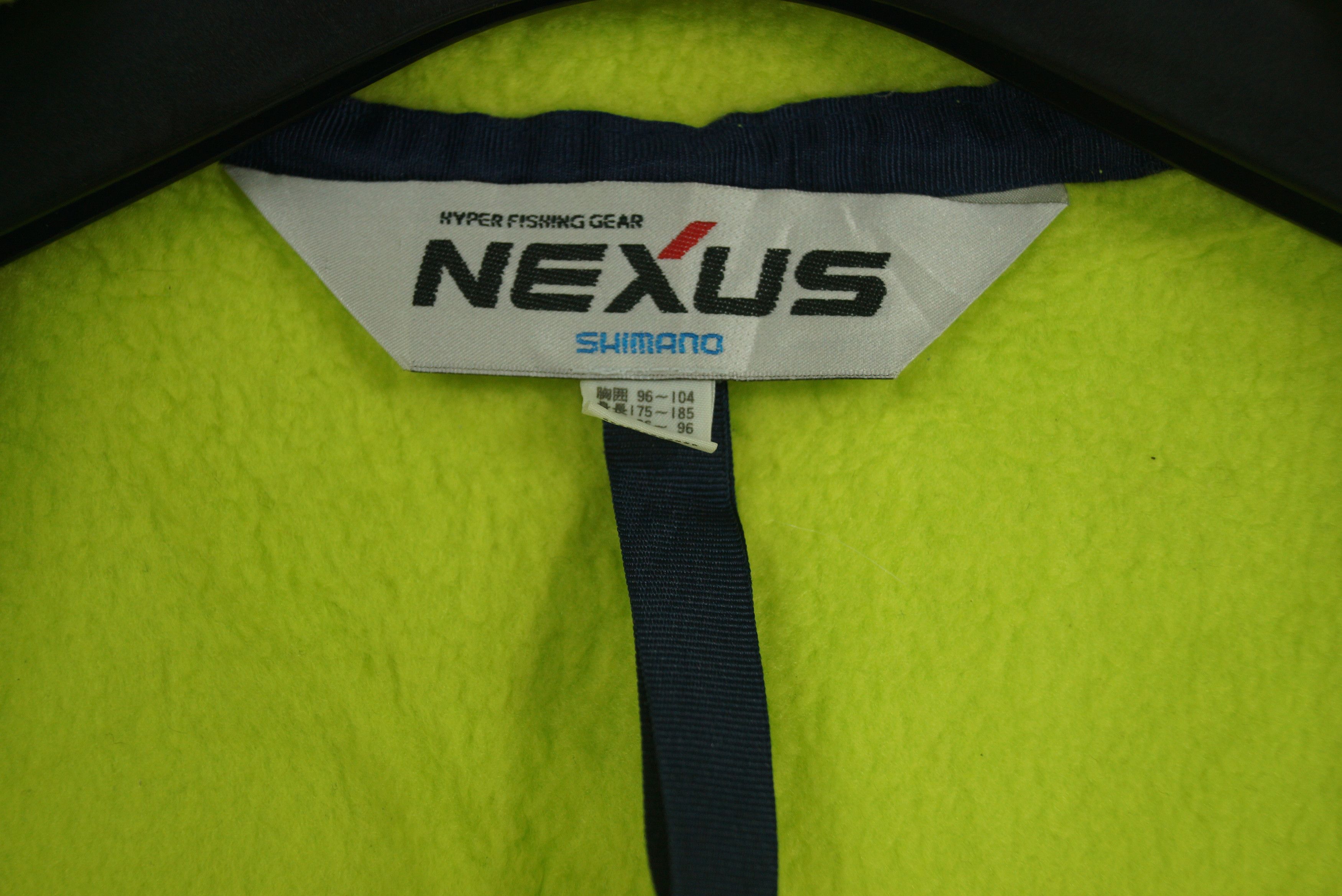 NEXUSVII × Vintage Nexus Shimano Sleeveless Fleece Nice Design Size US XL / EU 56 / 4 - 4 Thumbnail