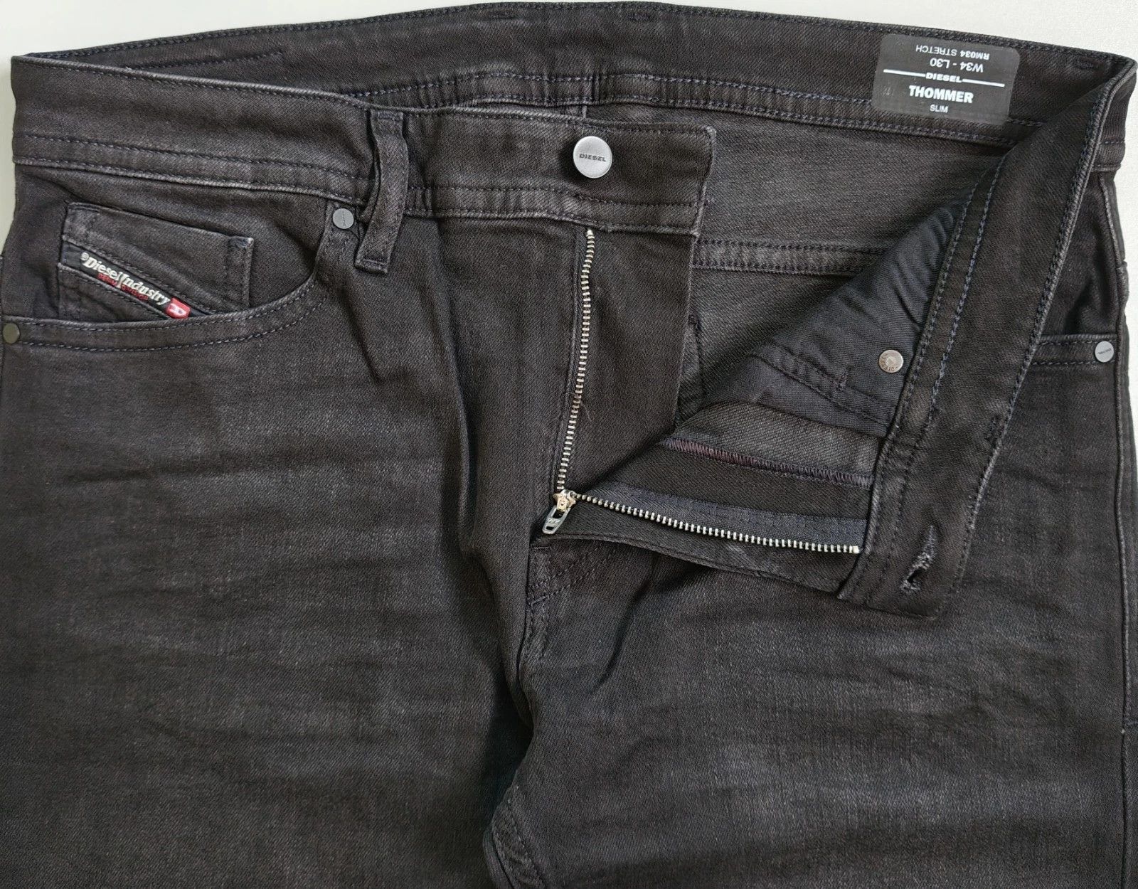 Diesel Diesel THOMMER-X L.30 MENS JEANST/9584 Size US 34 / EU 50 - 4 Thumbnail